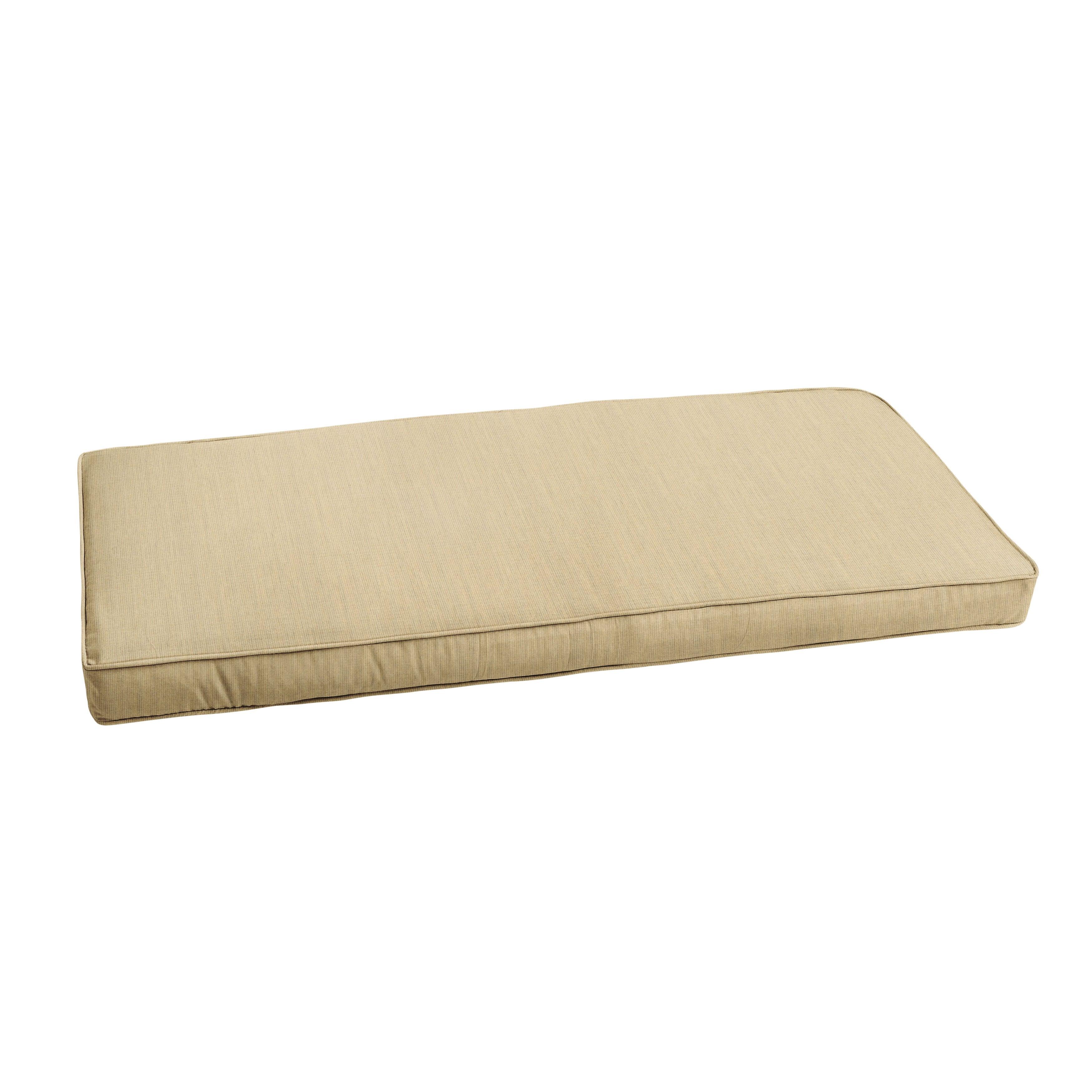 Sunbrella Spectrum Indoor/Outdoor Bench Cushion - Sorra Home