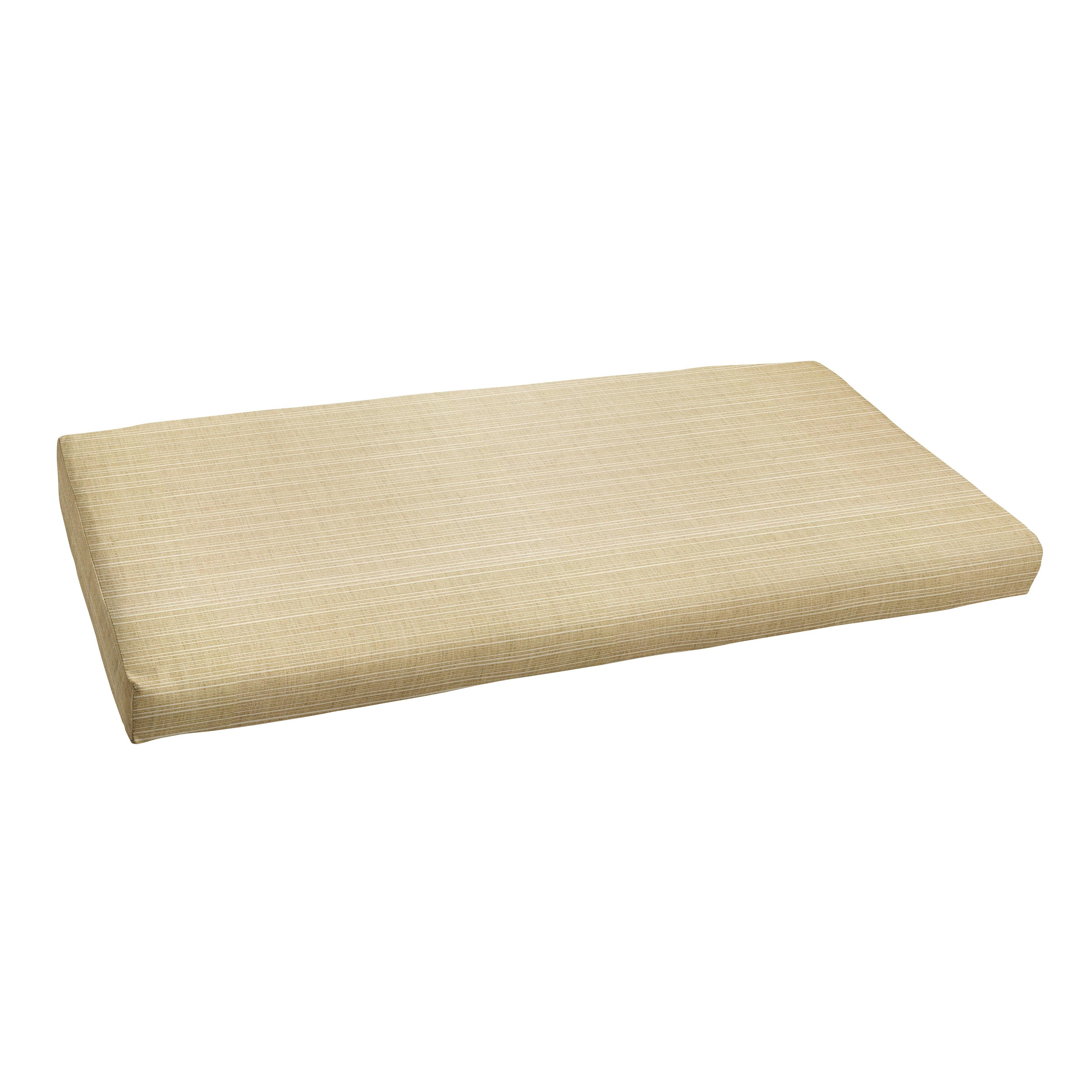 Sunbrella Round Front Bench Cushion - Sorra Home