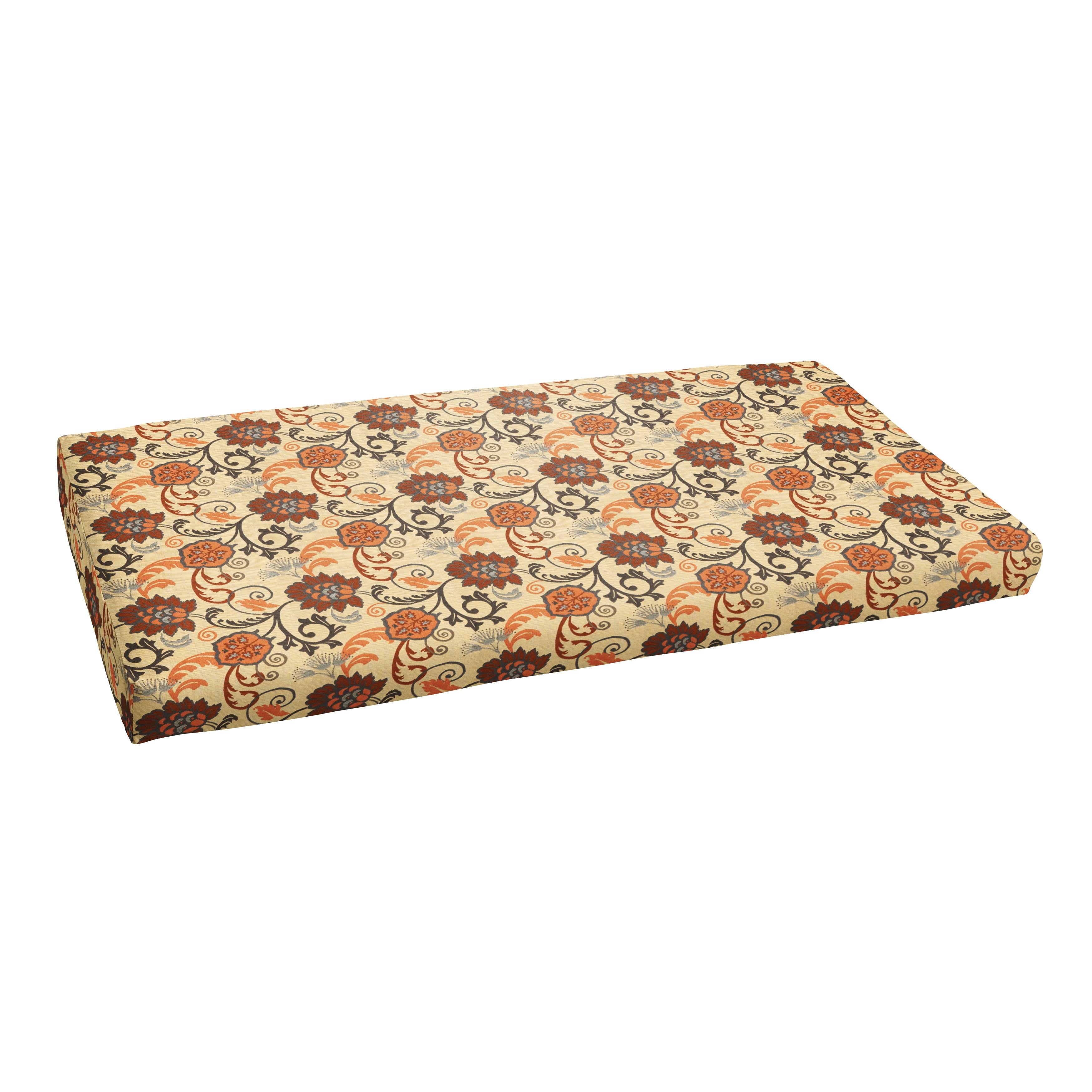 Sunbrella Round Front Bench Cushion - Sorra Home