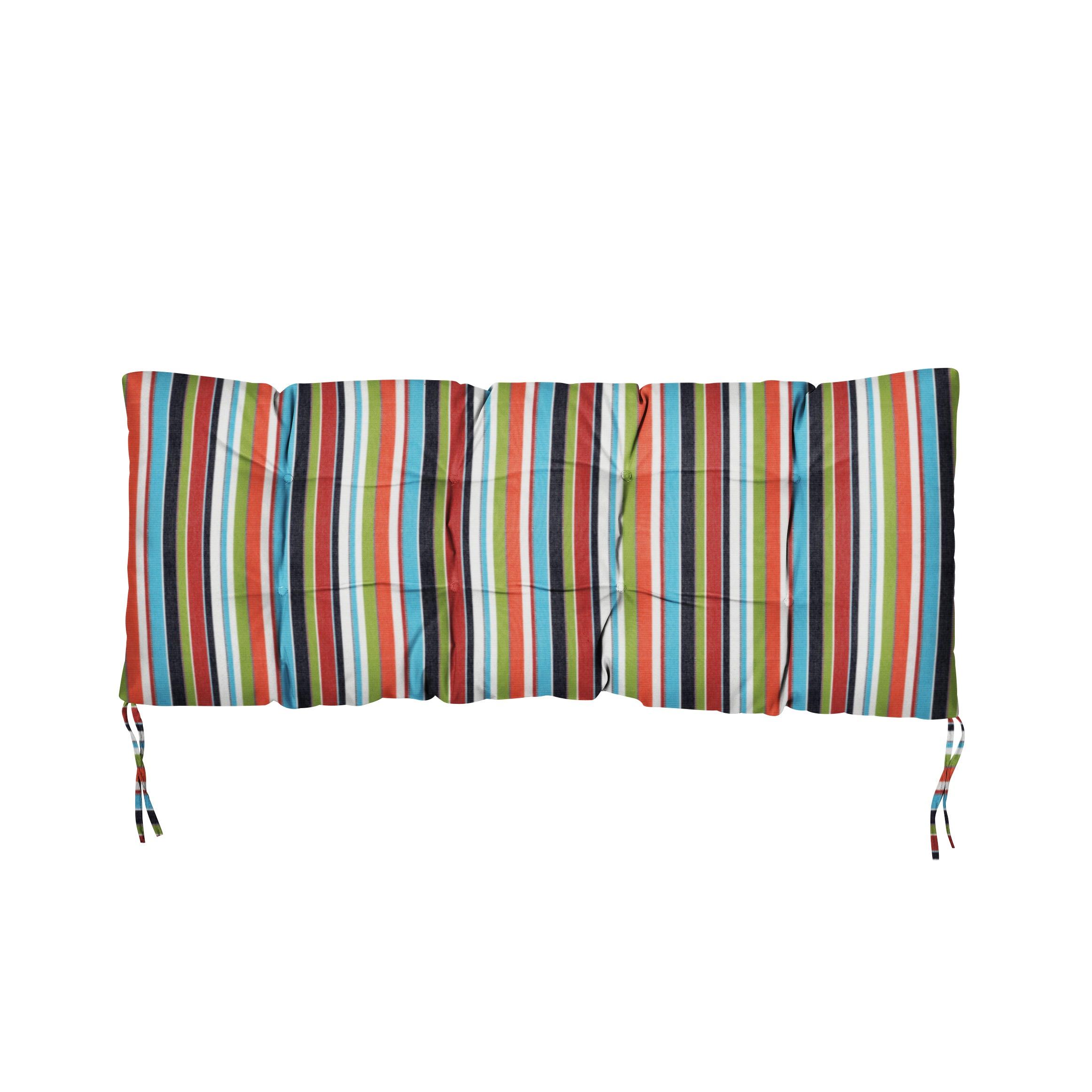 Sunbrella Tufted Carousel Indoor/Outdoor Bench Cushion - Sorra Home