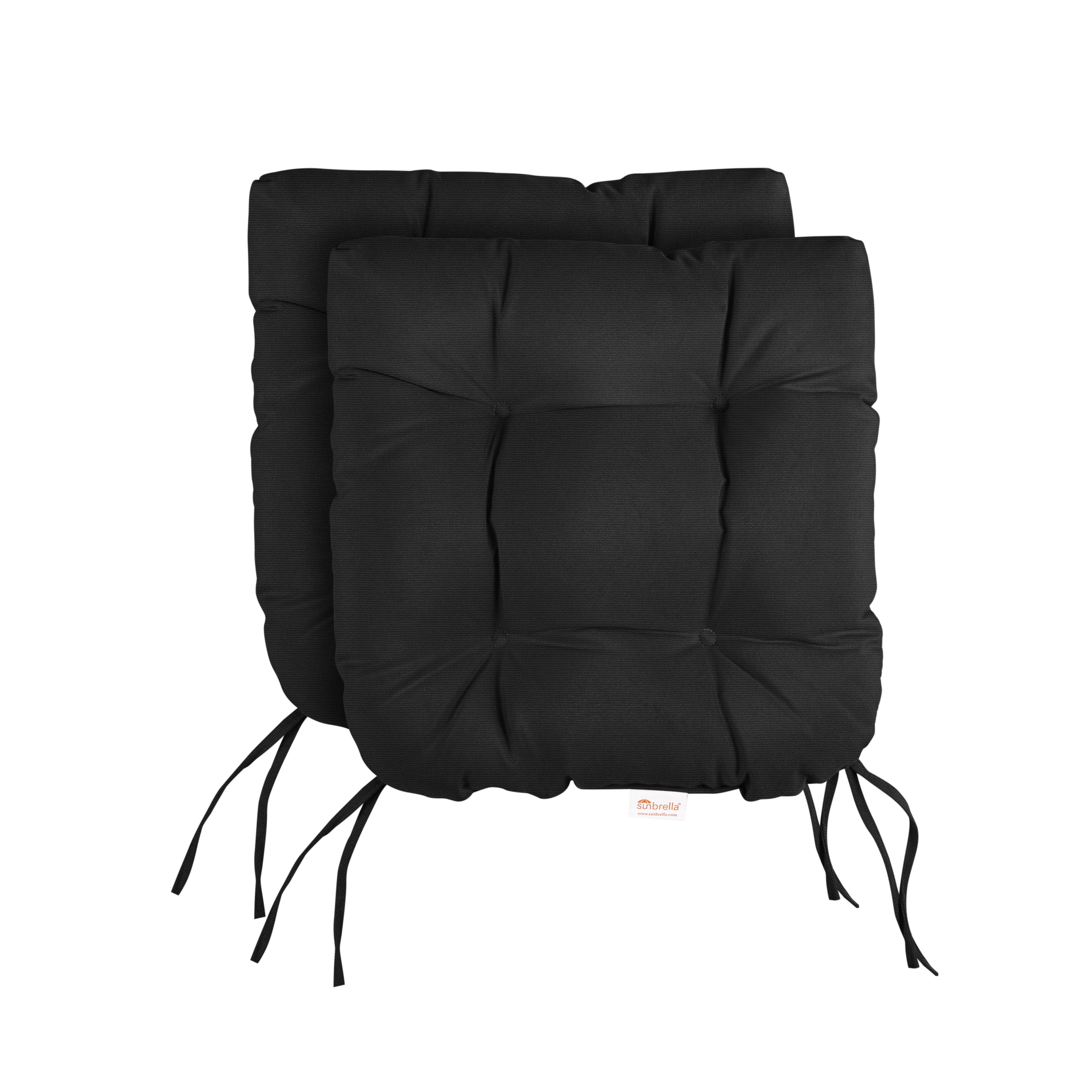 Sunbrella Tufted Round Back Cushion (Set of 2) - Sorra Home