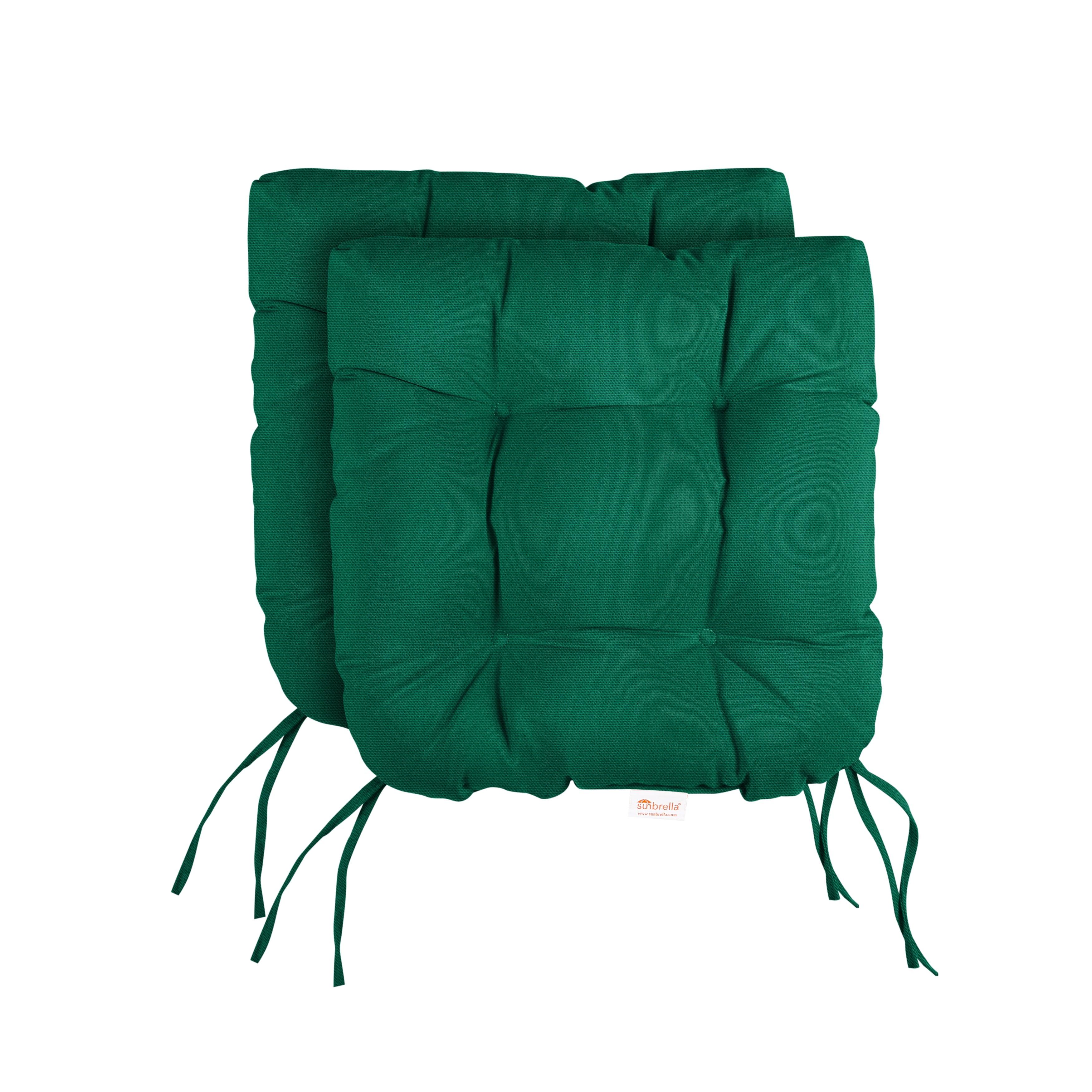 Sunbrella Tufted Round Back Cushion (Set of 2) - Sorra Home