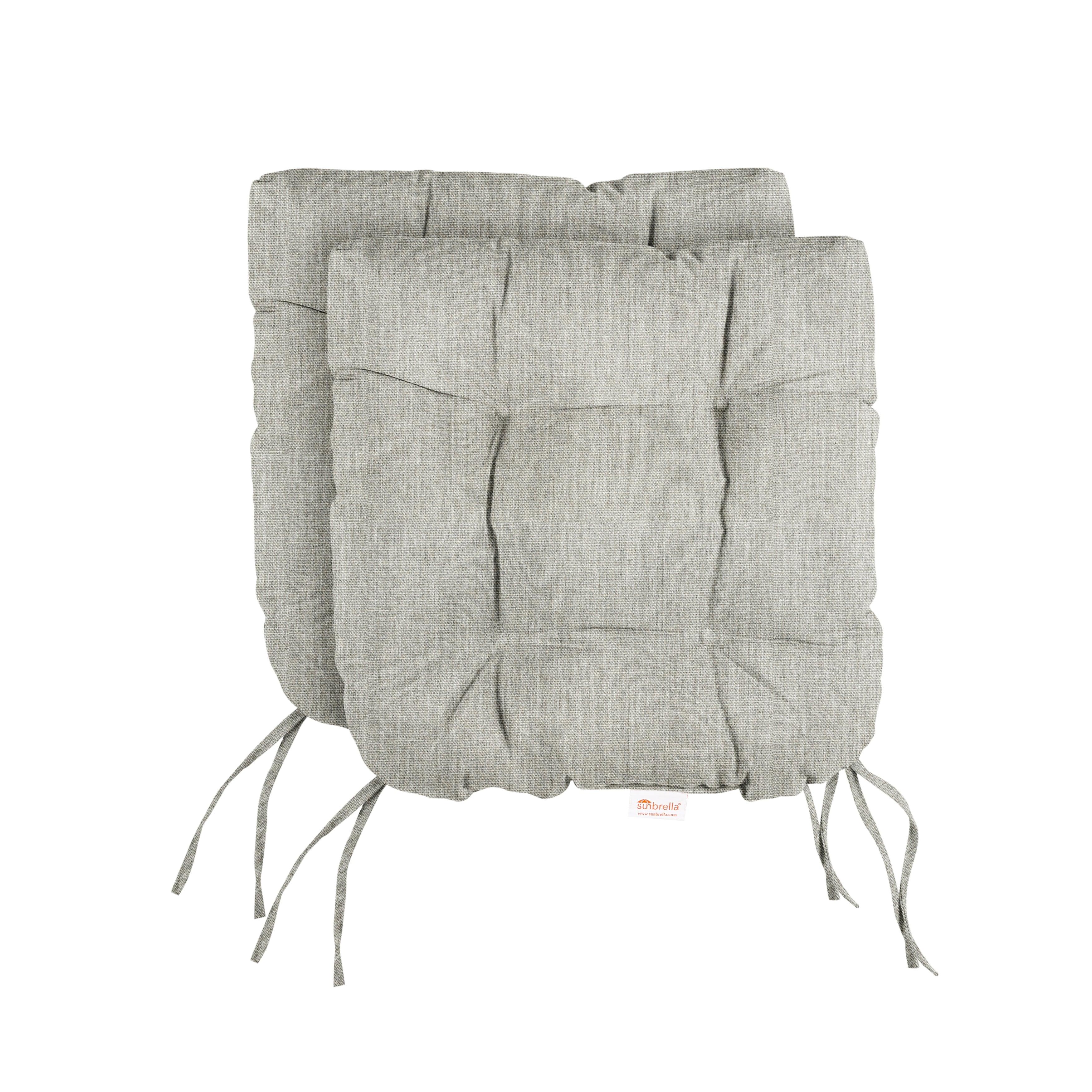 Sunbrella Tufted Round Back Cushion (Set of 2) - Sorra Home