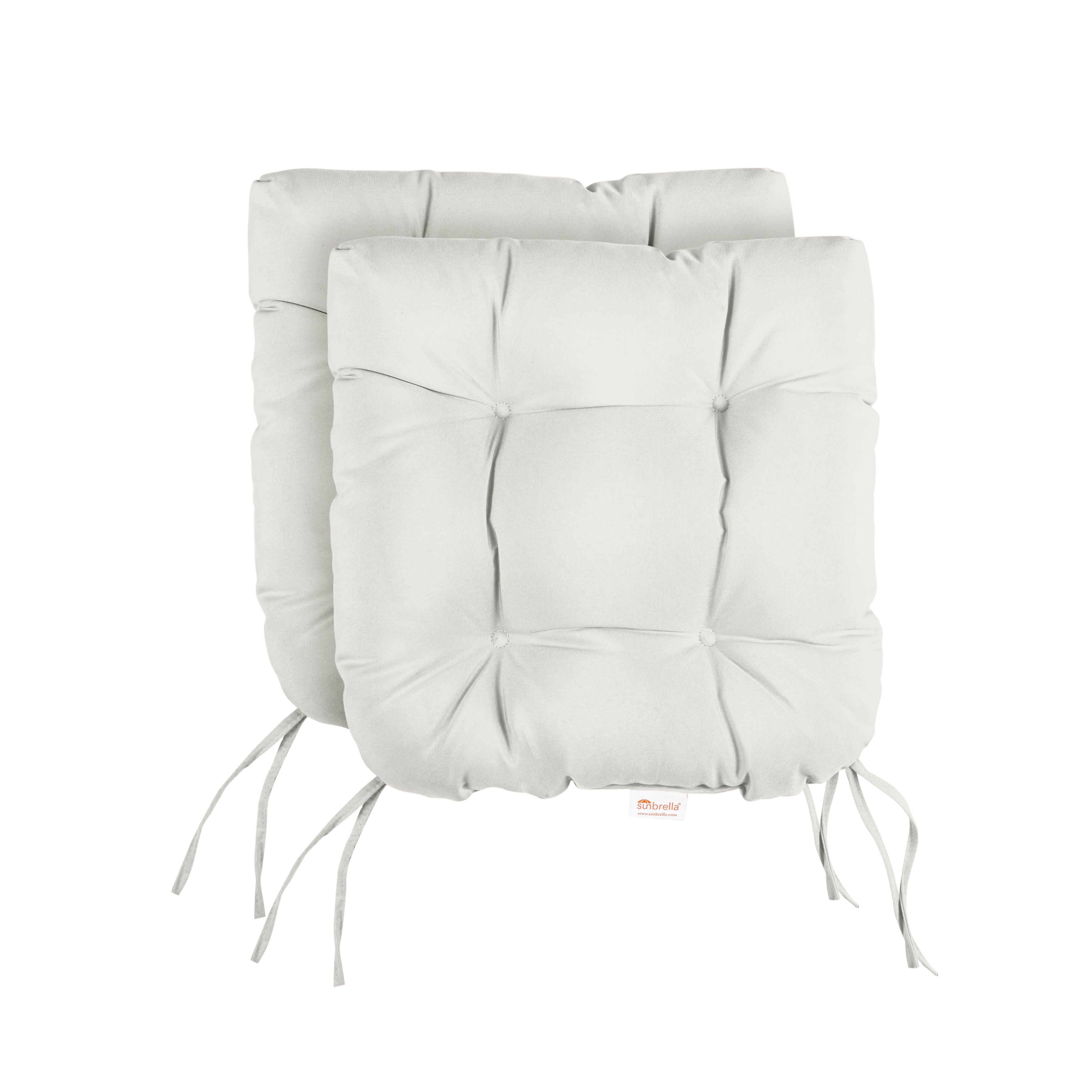 Sunbrella Tufted Round Back Cushion (Set of 2) - Sorra Home