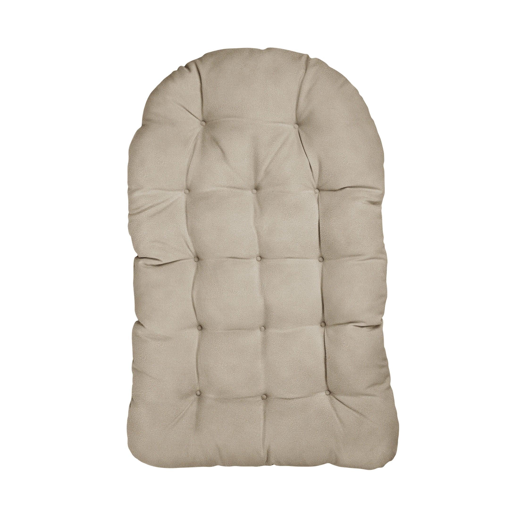 Suede Egg Chair Cushion - Sorra Home