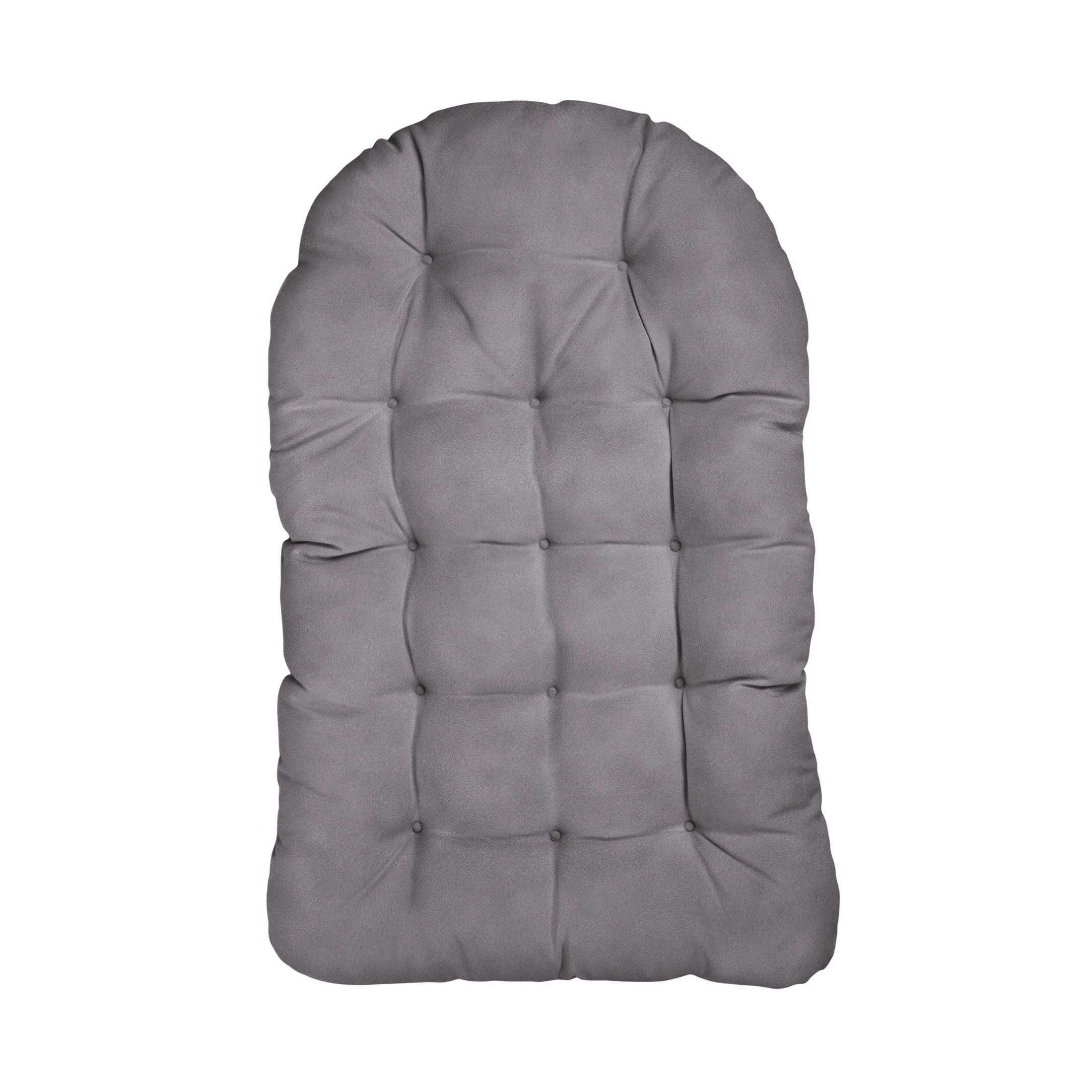 Suede Egg Chair Cushion - Sorra Home