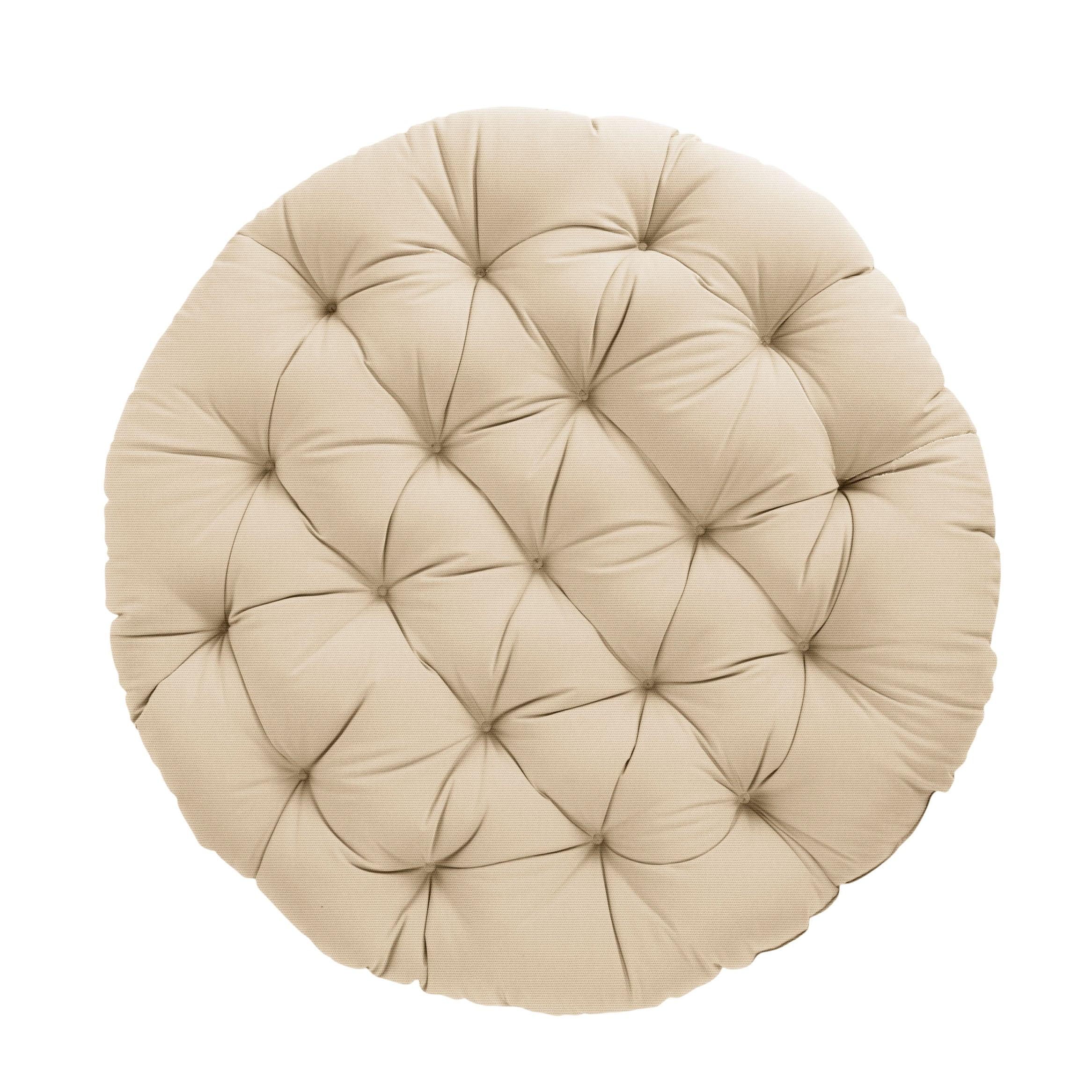 Sunbrella Canvas Indoor/Outdoor Papasan Cushion - Sorra Home