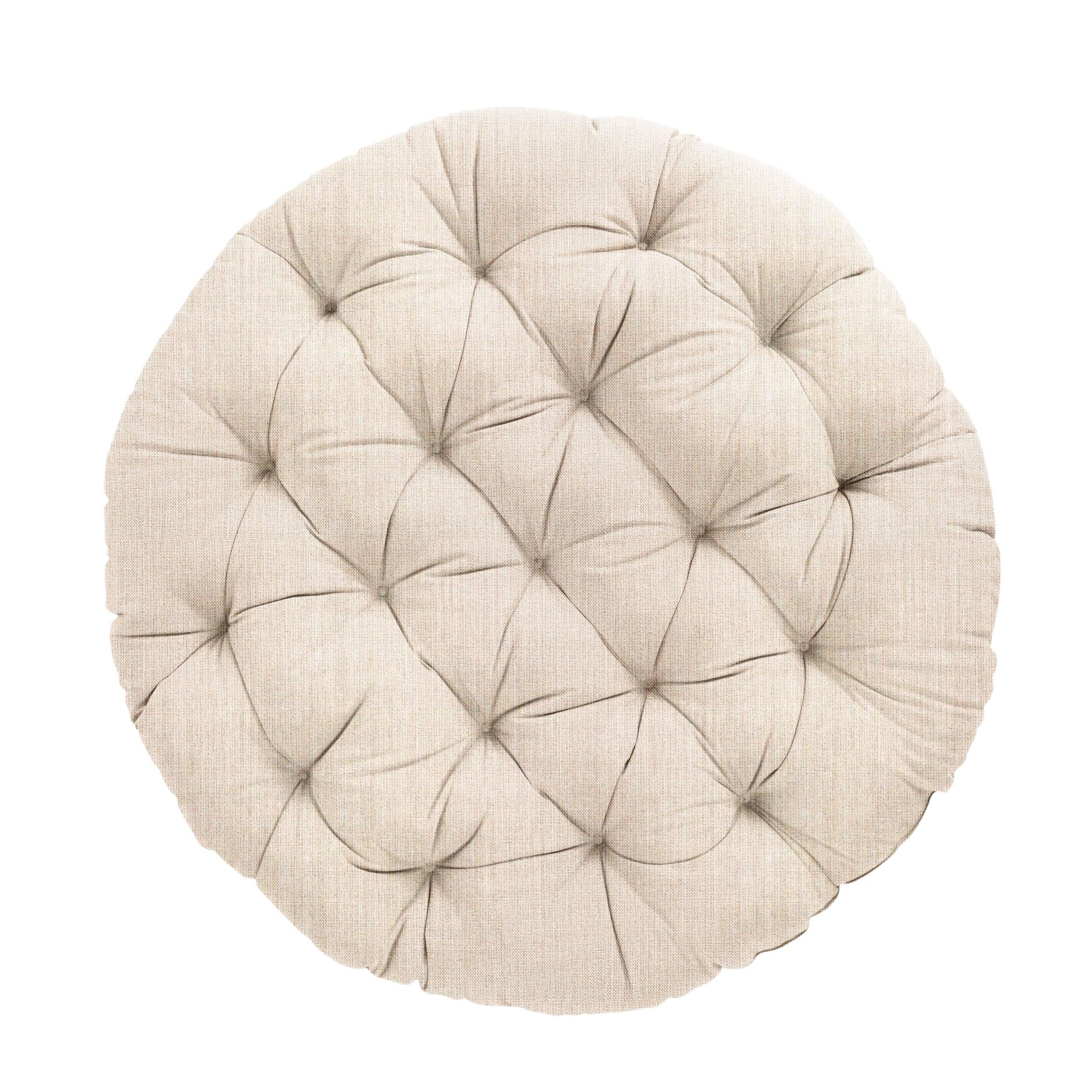 Sunbrella Canvas Indoor/Outdoor Papasan Cushion - Sorra Home