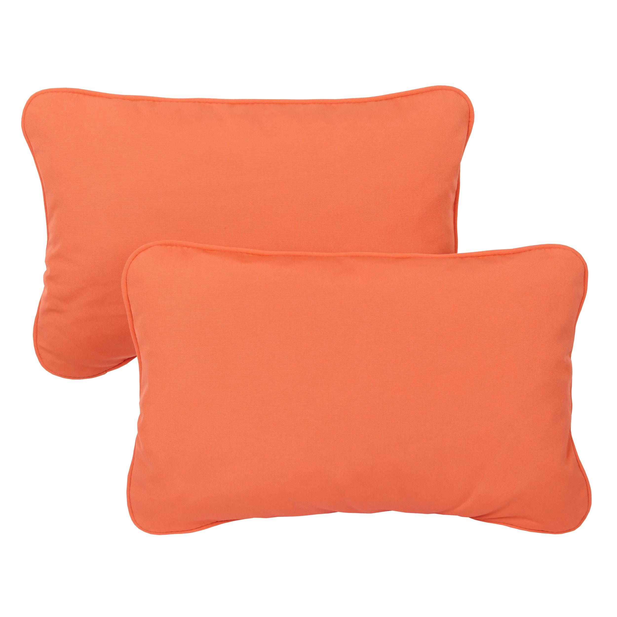 Sunbrella Lumbar Corded Pillow (Set of 2) - Sorra Home