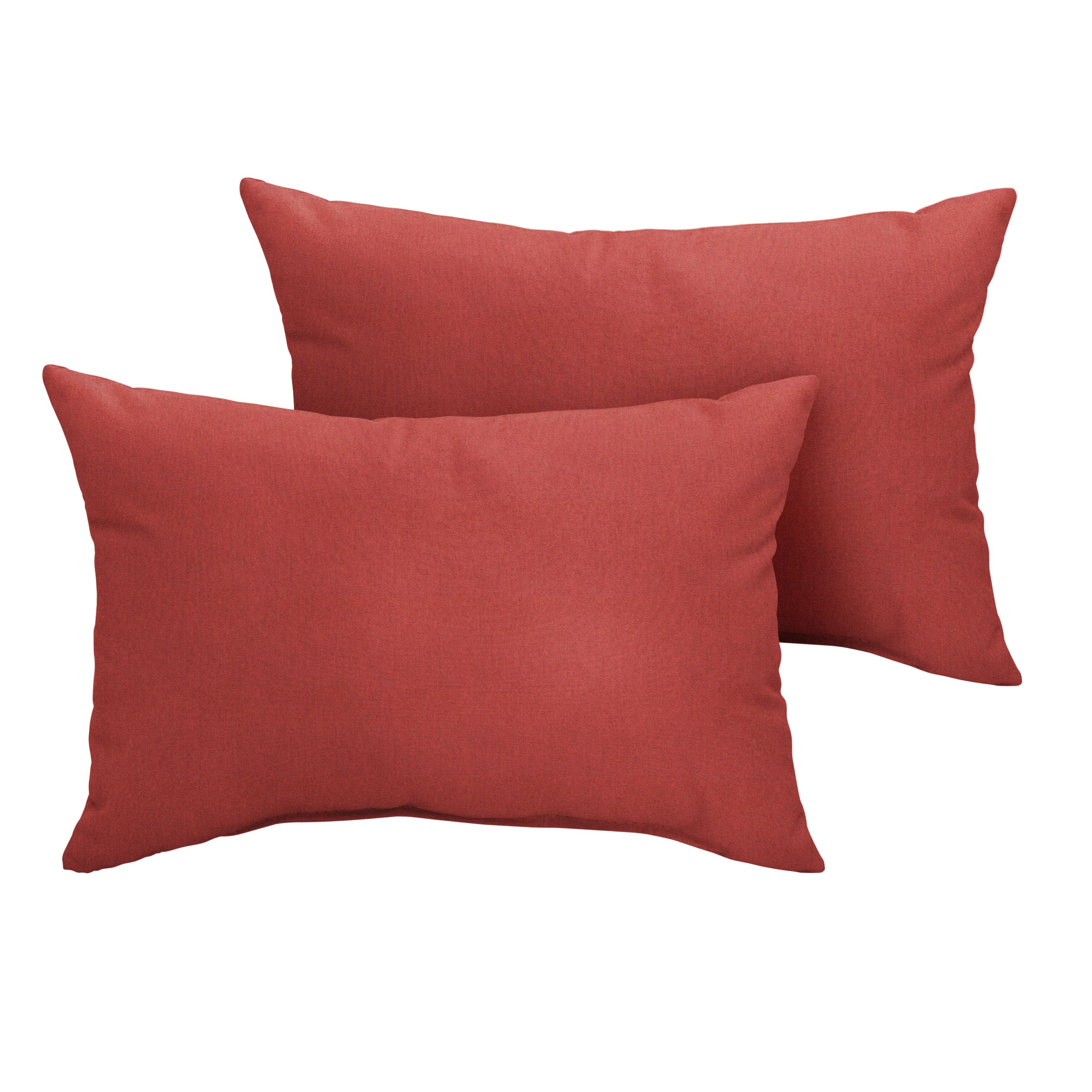 Sunbrella Lumbar Pillow (Set of 2) - Sorra Home