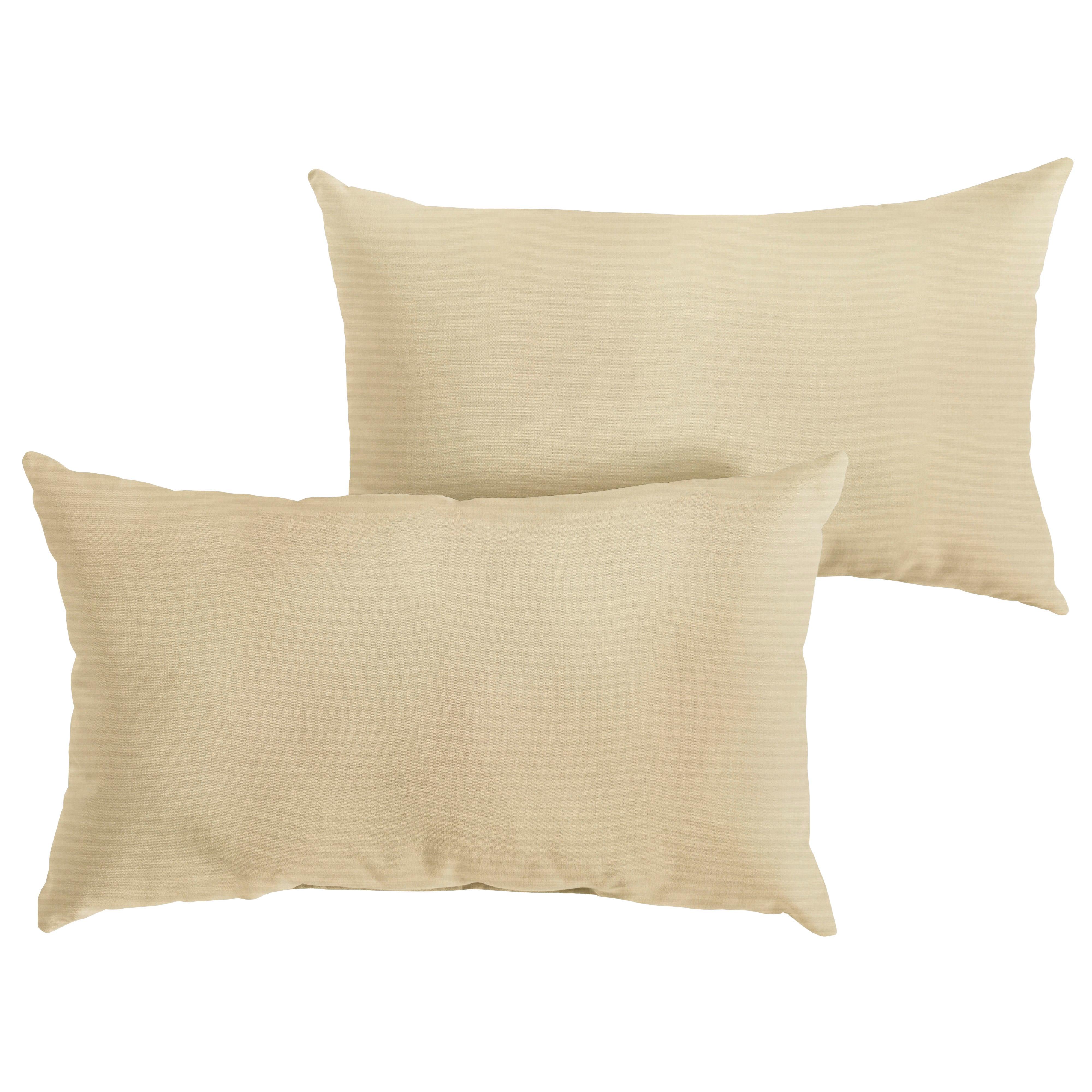 Sunbrella Lumbar Pillow (Set of 2) - Sorra Home
