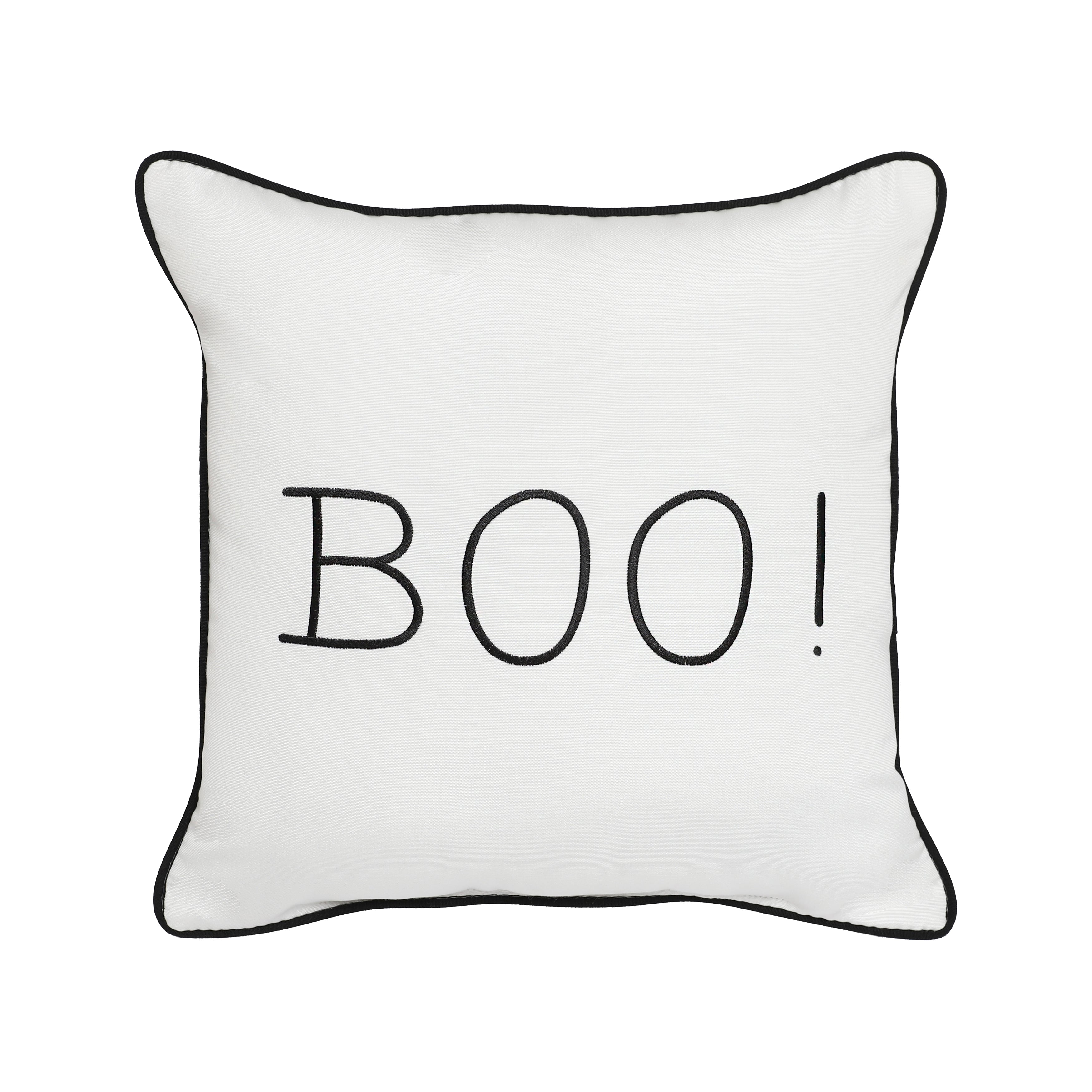 Sunbrella Square Embroidered Outdoor Pillow