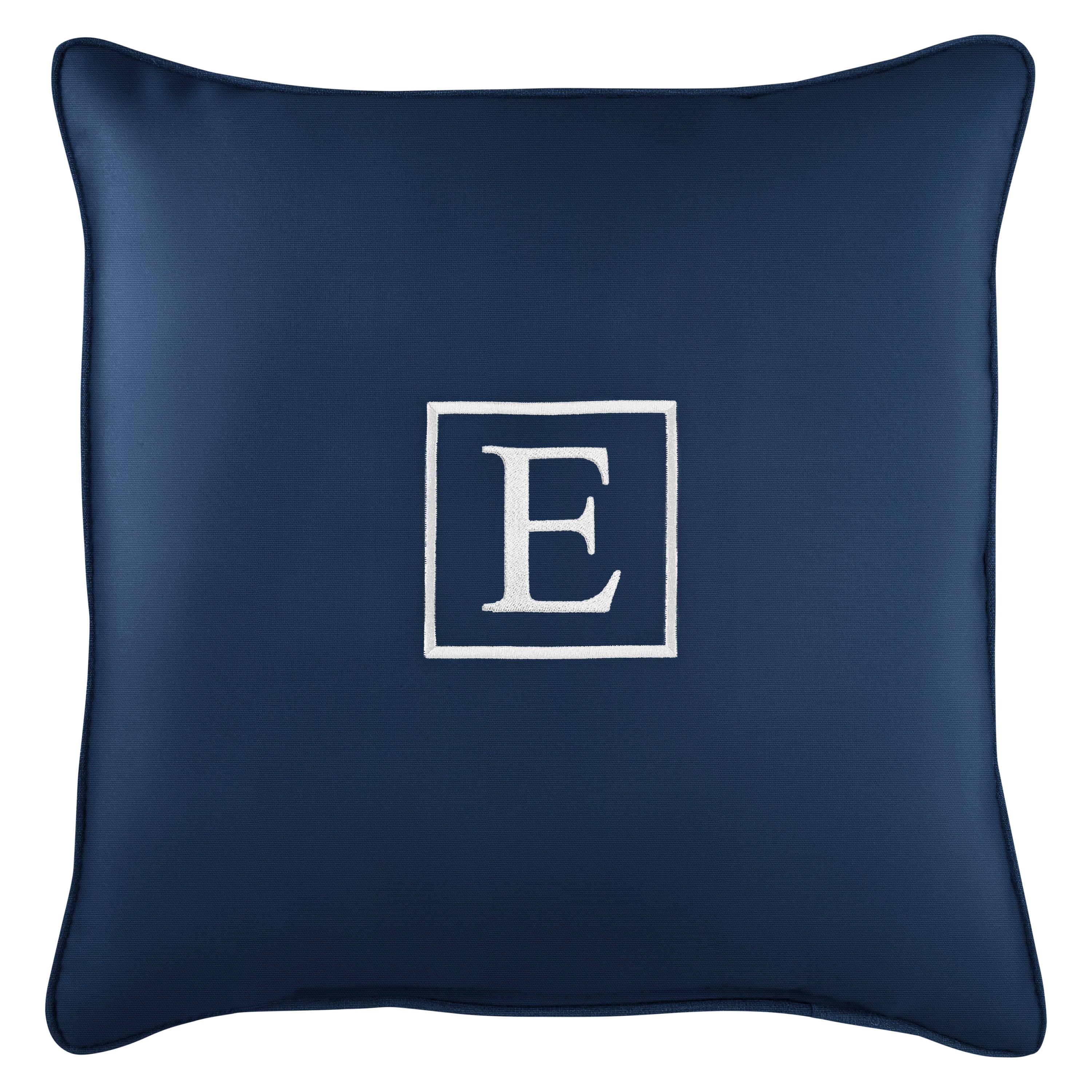 Sunbrella Square Embroidered Outdoor Pillow