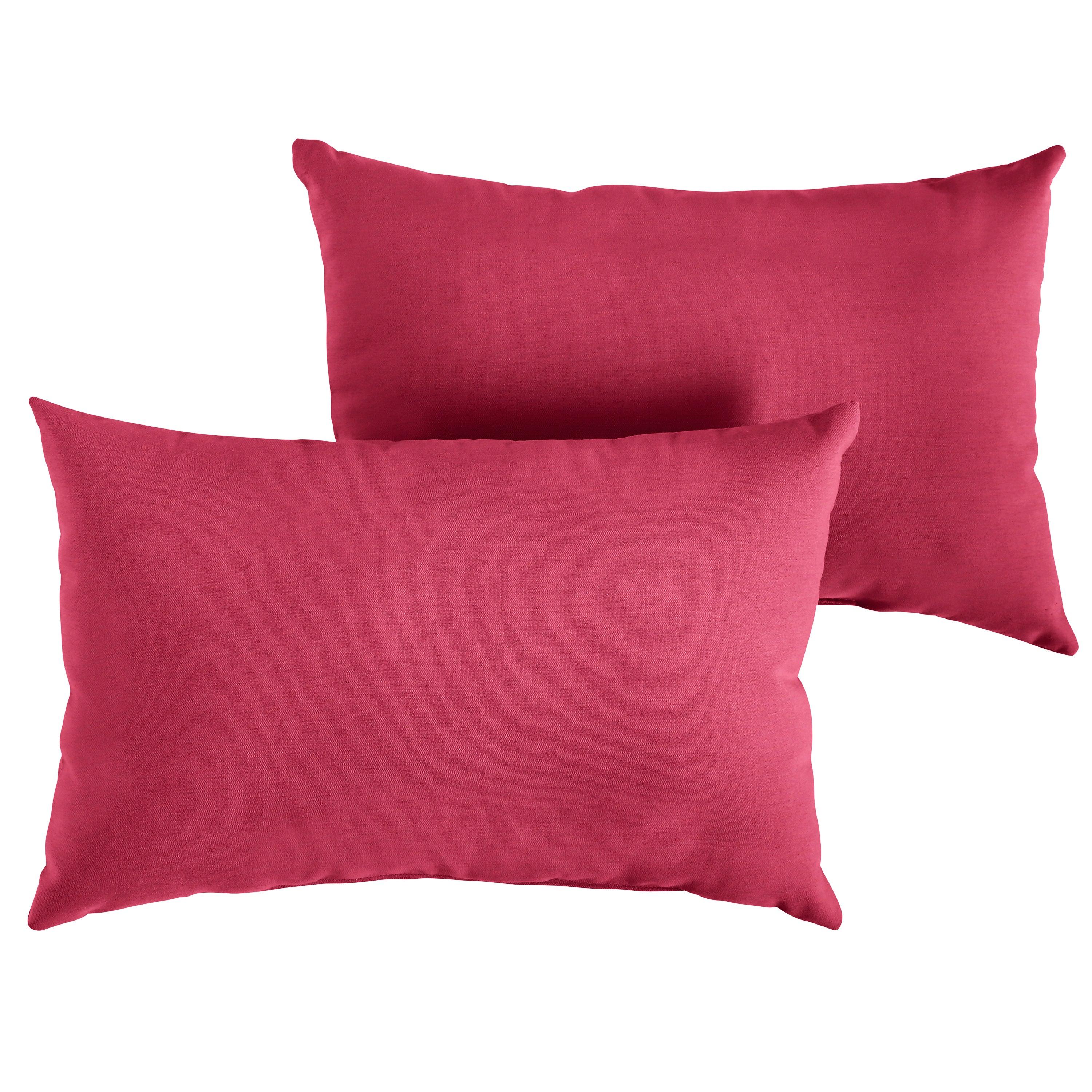Sunbrella Lumbar Pillow (Set of 2) - Sorra Home