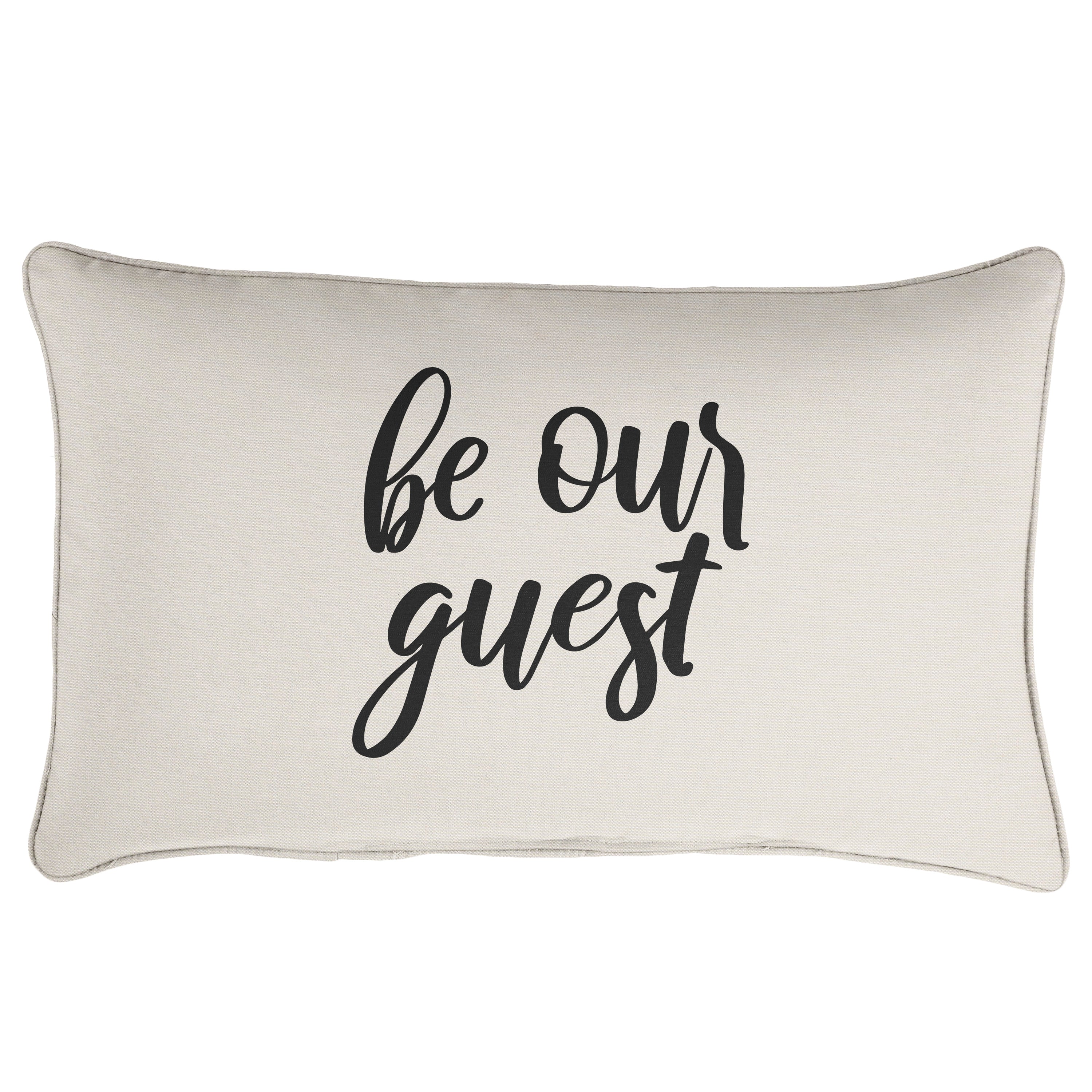 Sunbrella Rectangle Embroidered Outdoor Pillow