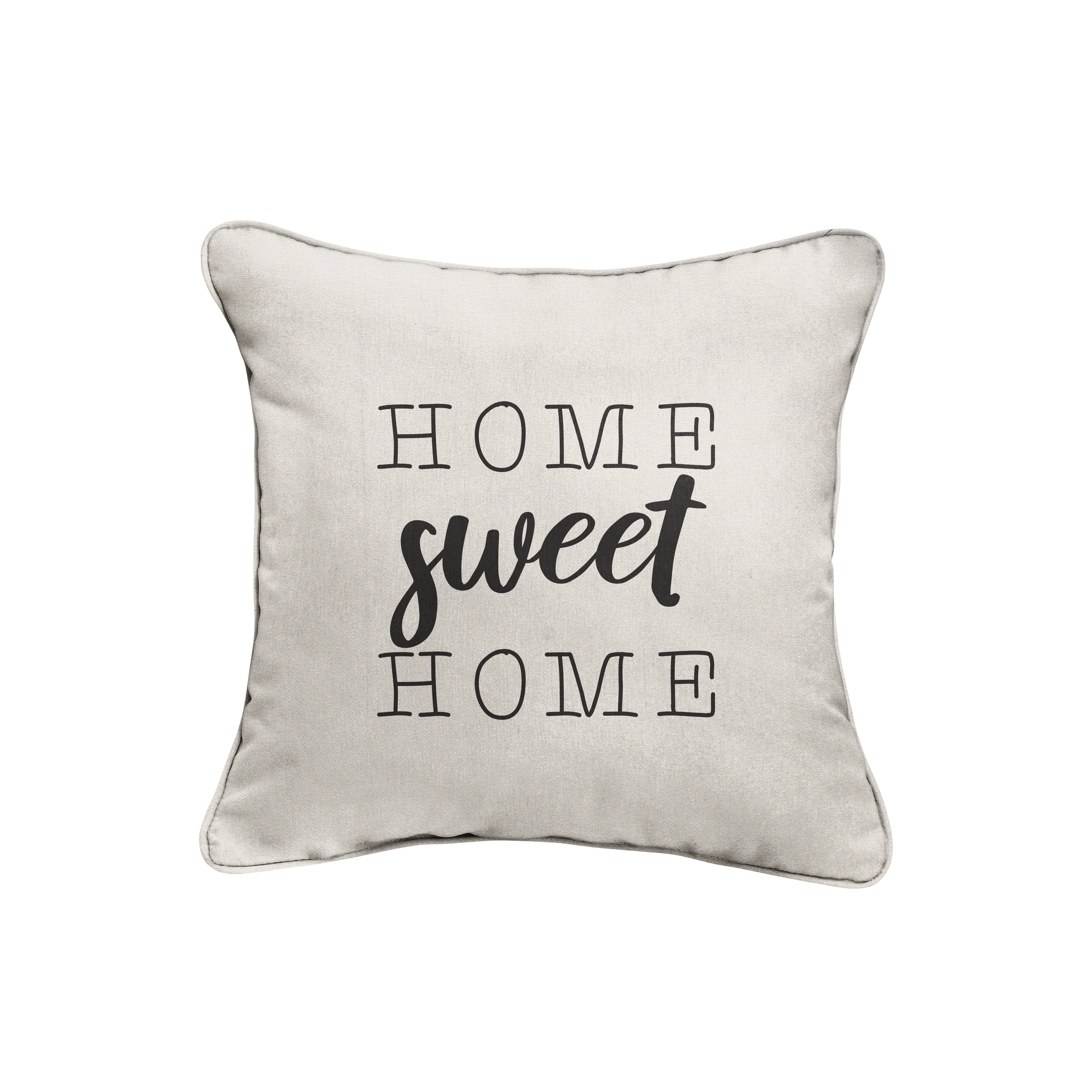 Sunbrella Square Embroidered Outdoor Pillow
