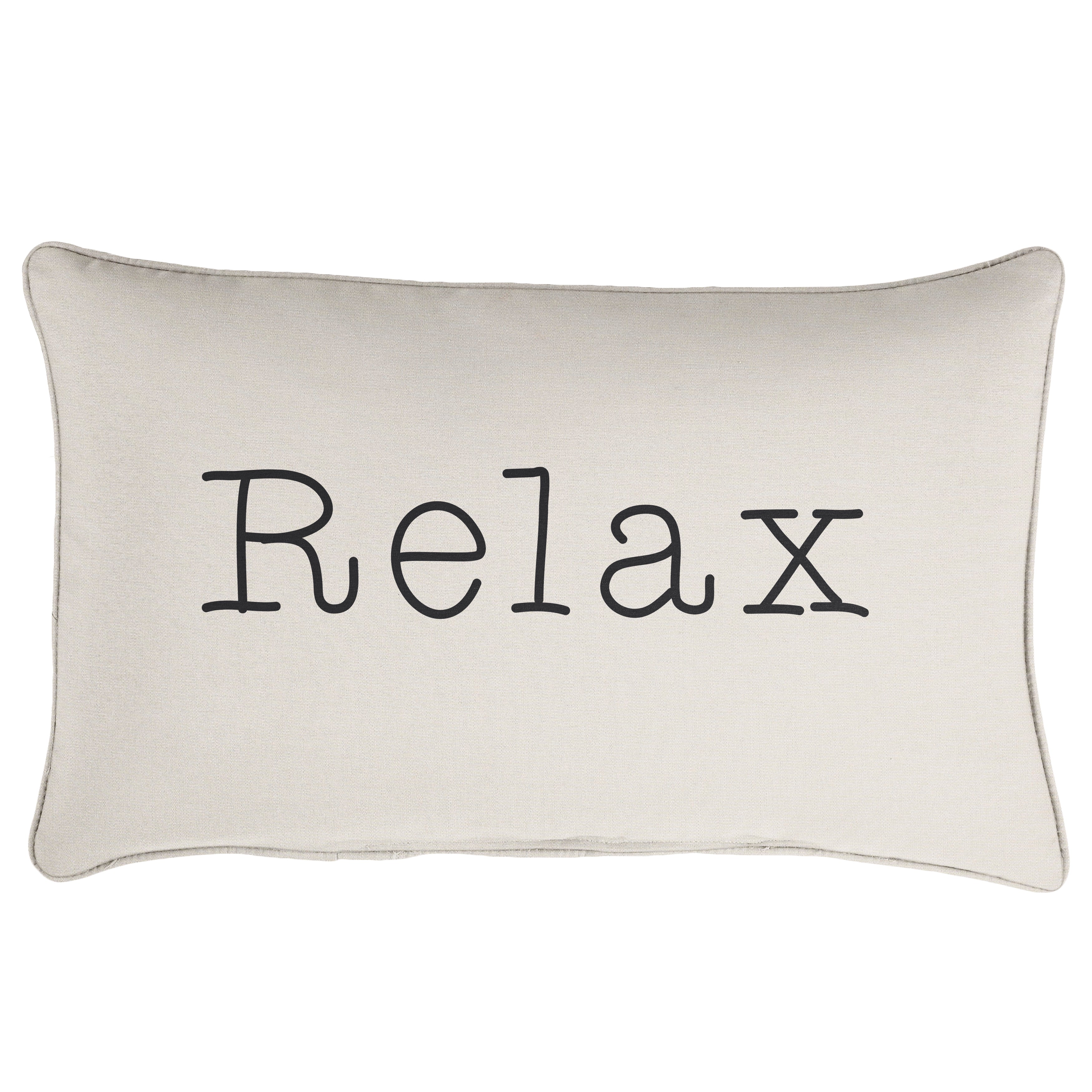 Sunbrella Rectangle Embroidered Outdoor Pillow