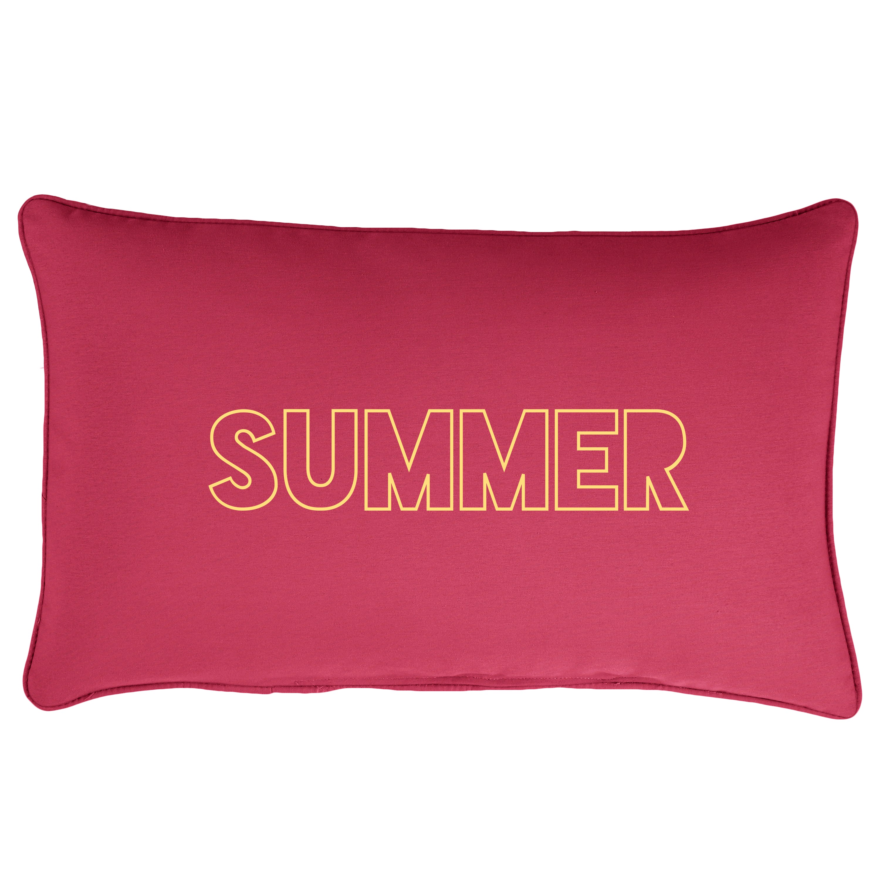 Sunbrella Rectangle Embroidered Outdoor Pillow