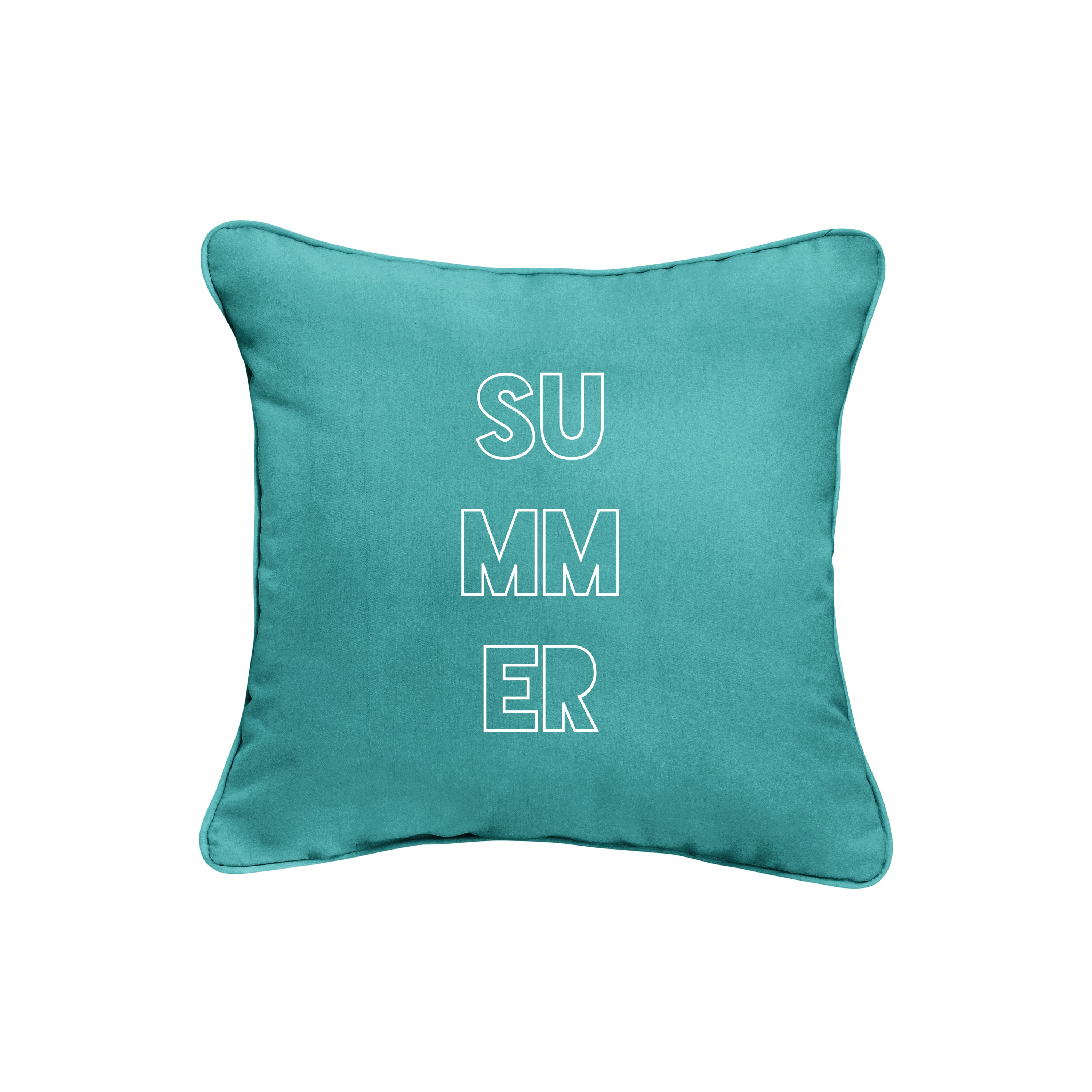Sunbrella Square Embroidered Outdoor Pillow