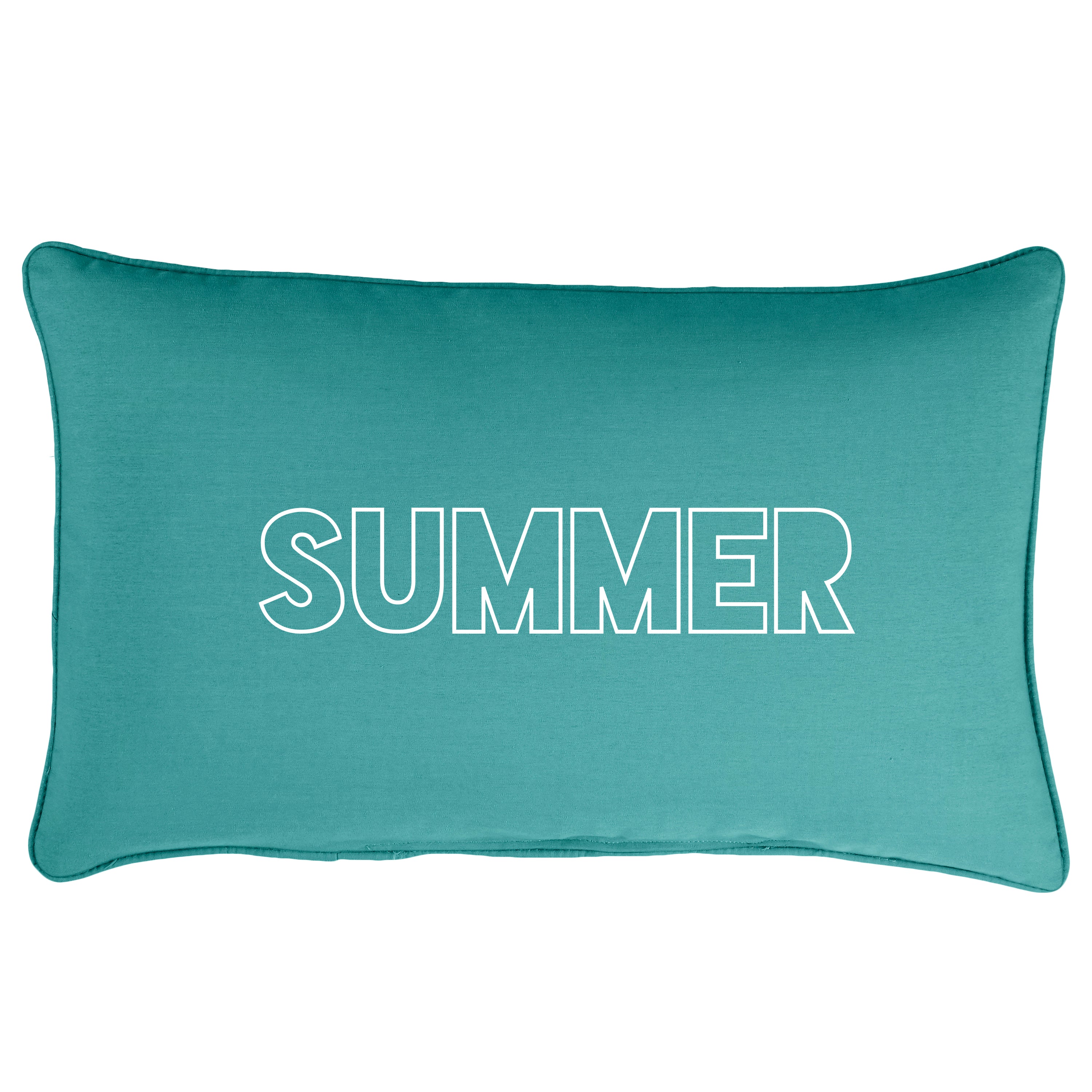 Sunbrella Rectangle Embroidered Outdoor Pillow