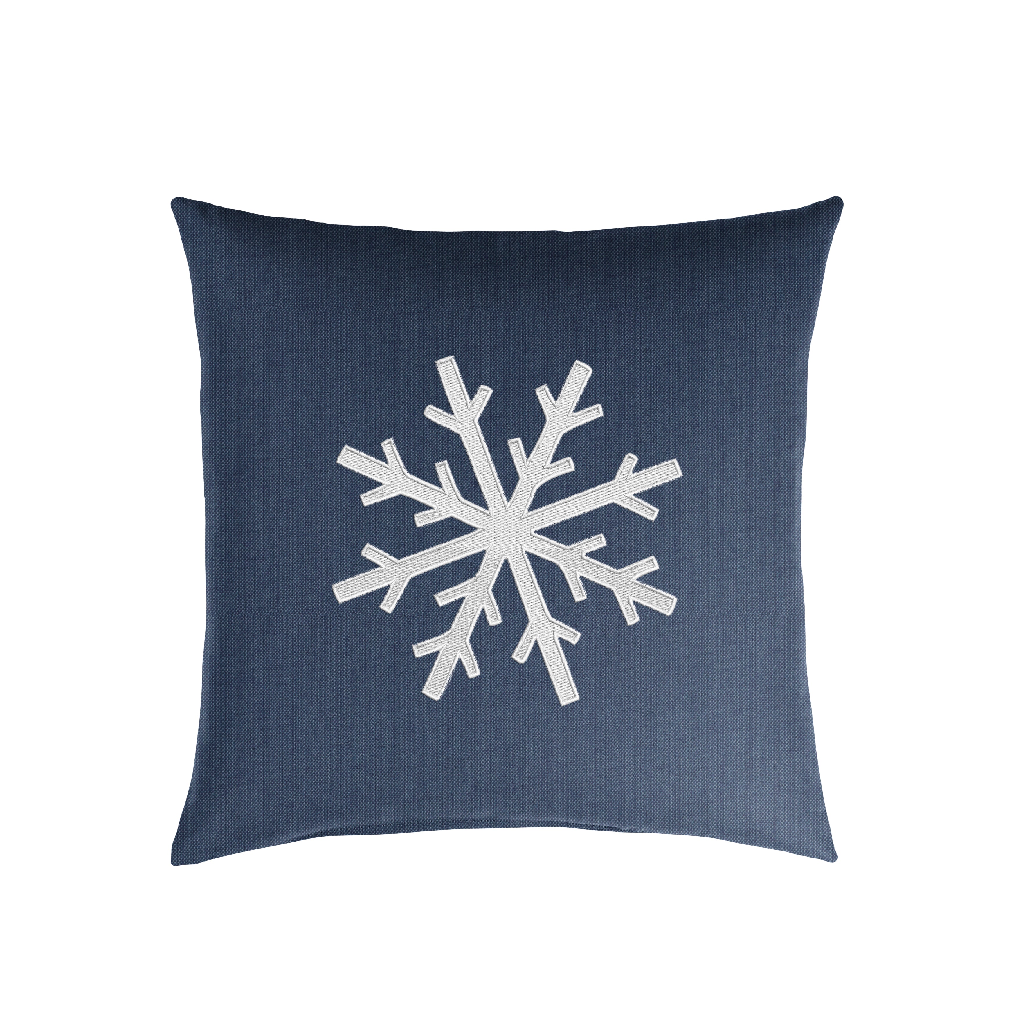 Sunbrella Square Holiday Embroidered Outdoor Pillow