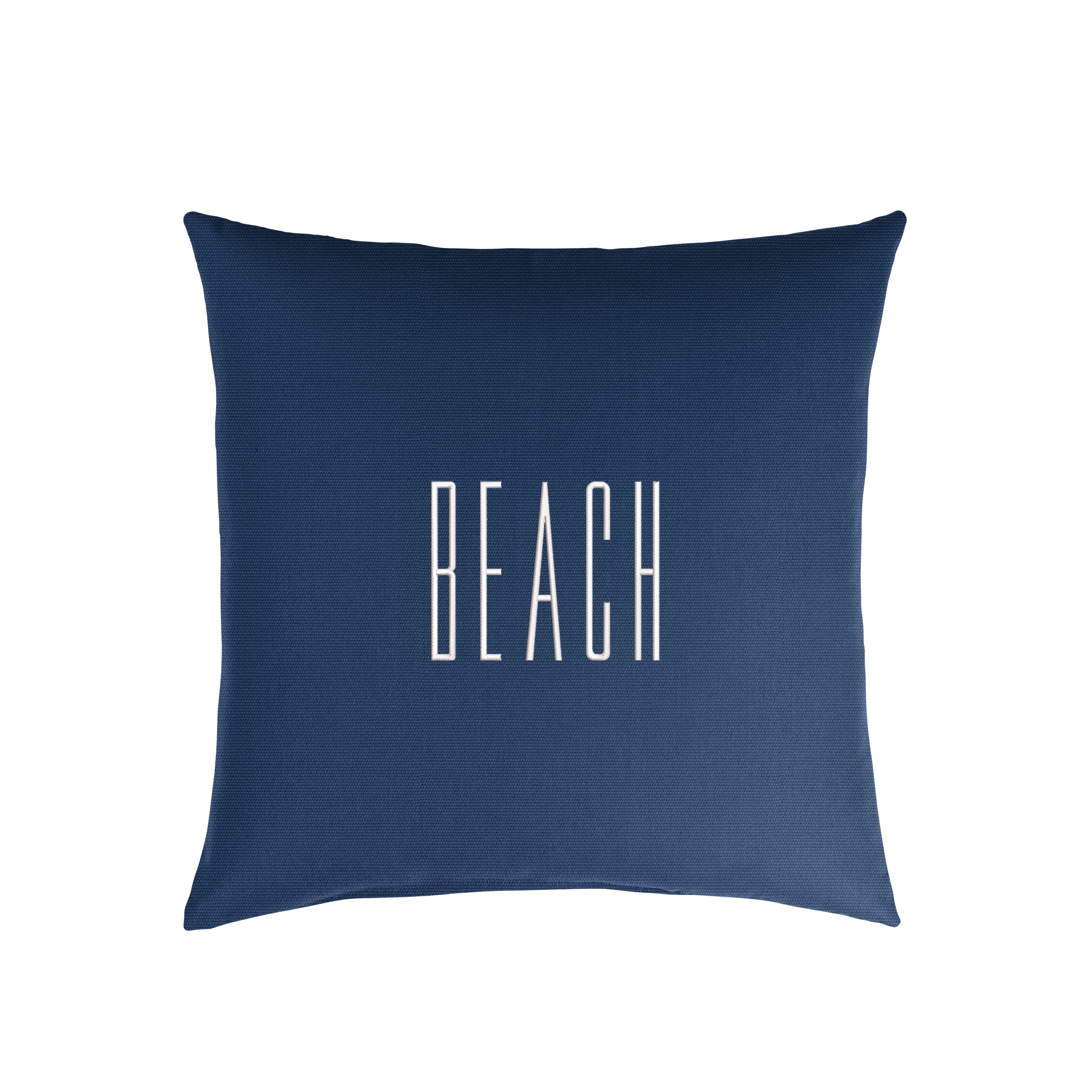 Sunbrella Square Embroidered Outdoor Pillow