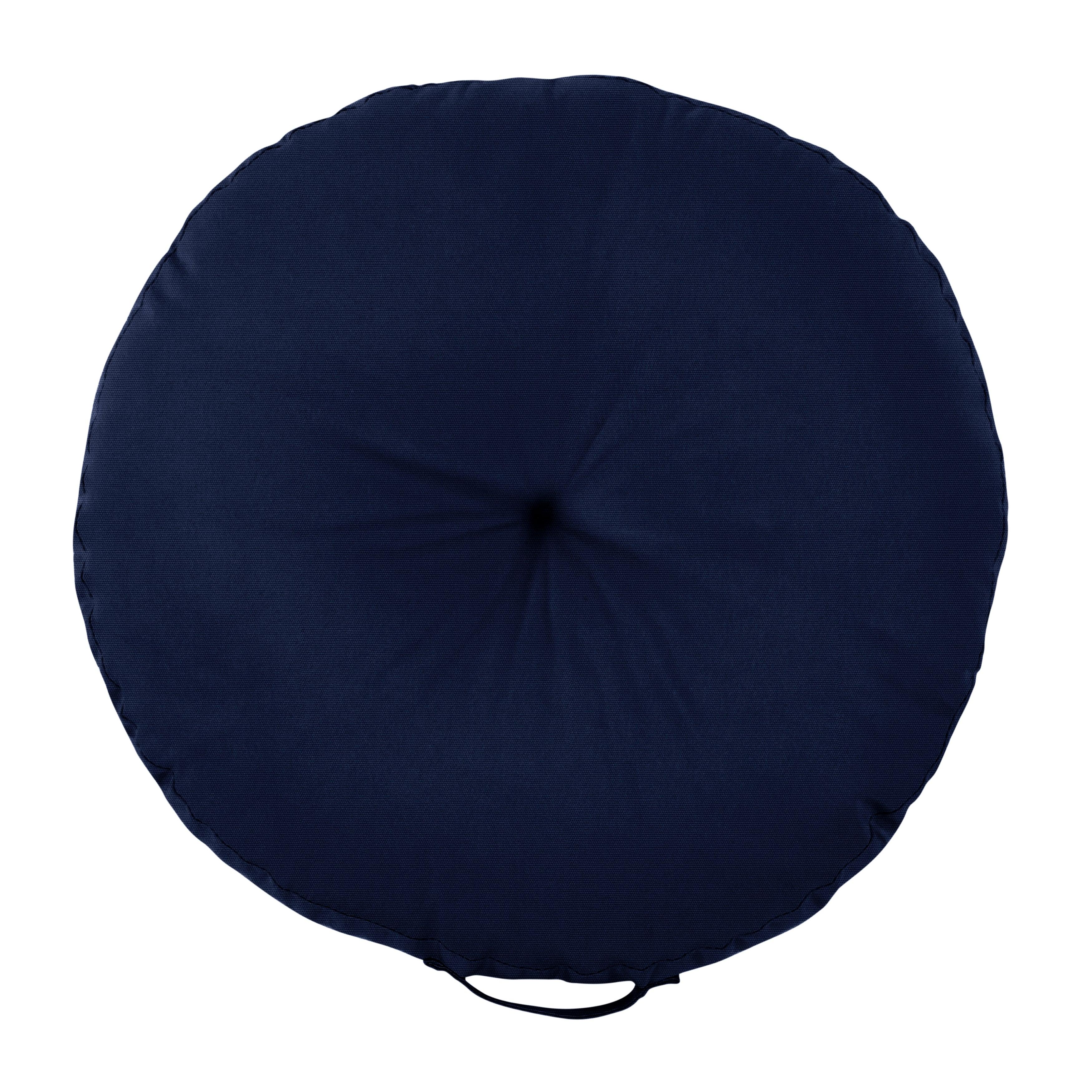 Sunbrella Canvas Tufted Floor Pillow w/Handle - Sorra Home