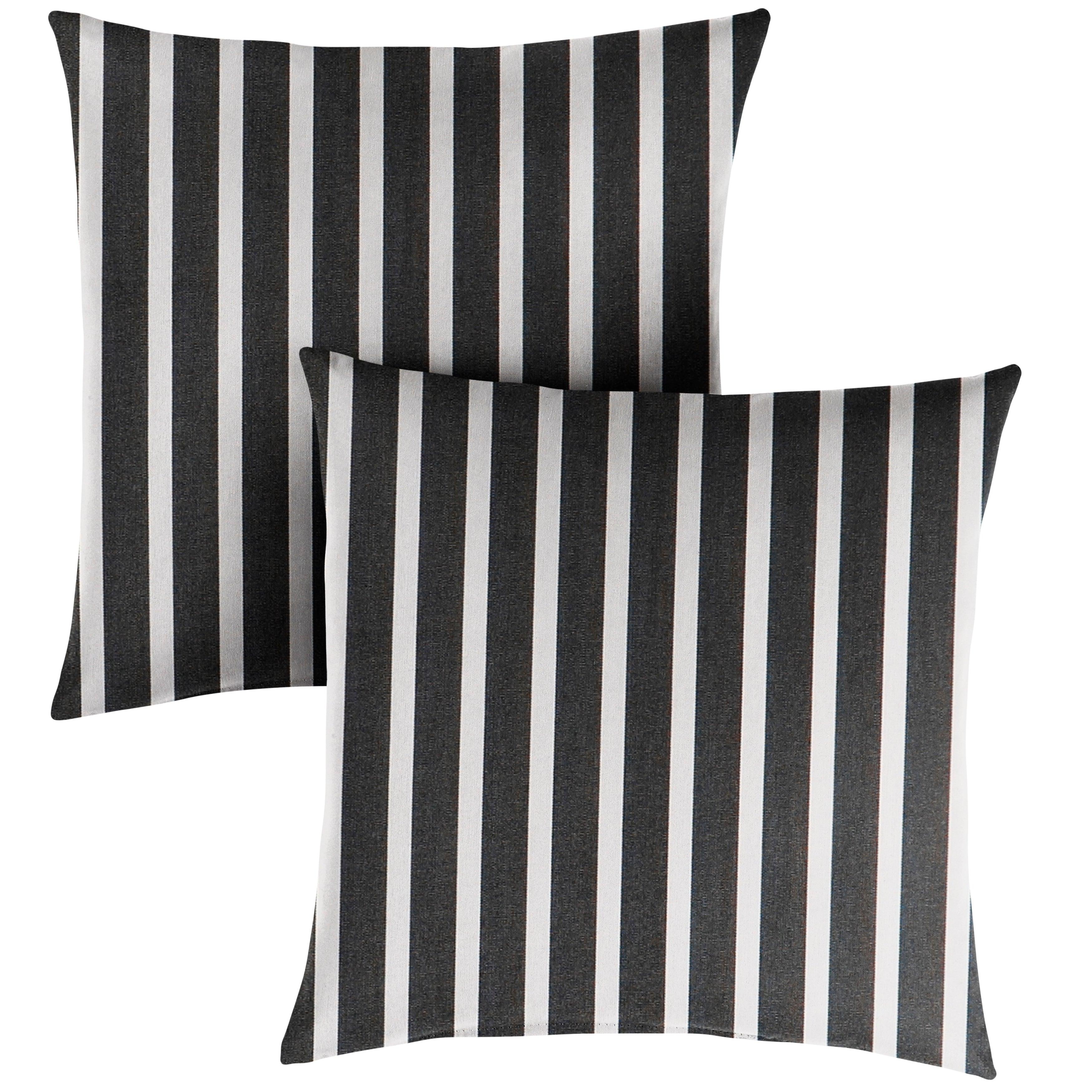 Sunbrella Shore Square Pillow (Set of 2) - Sorra Home