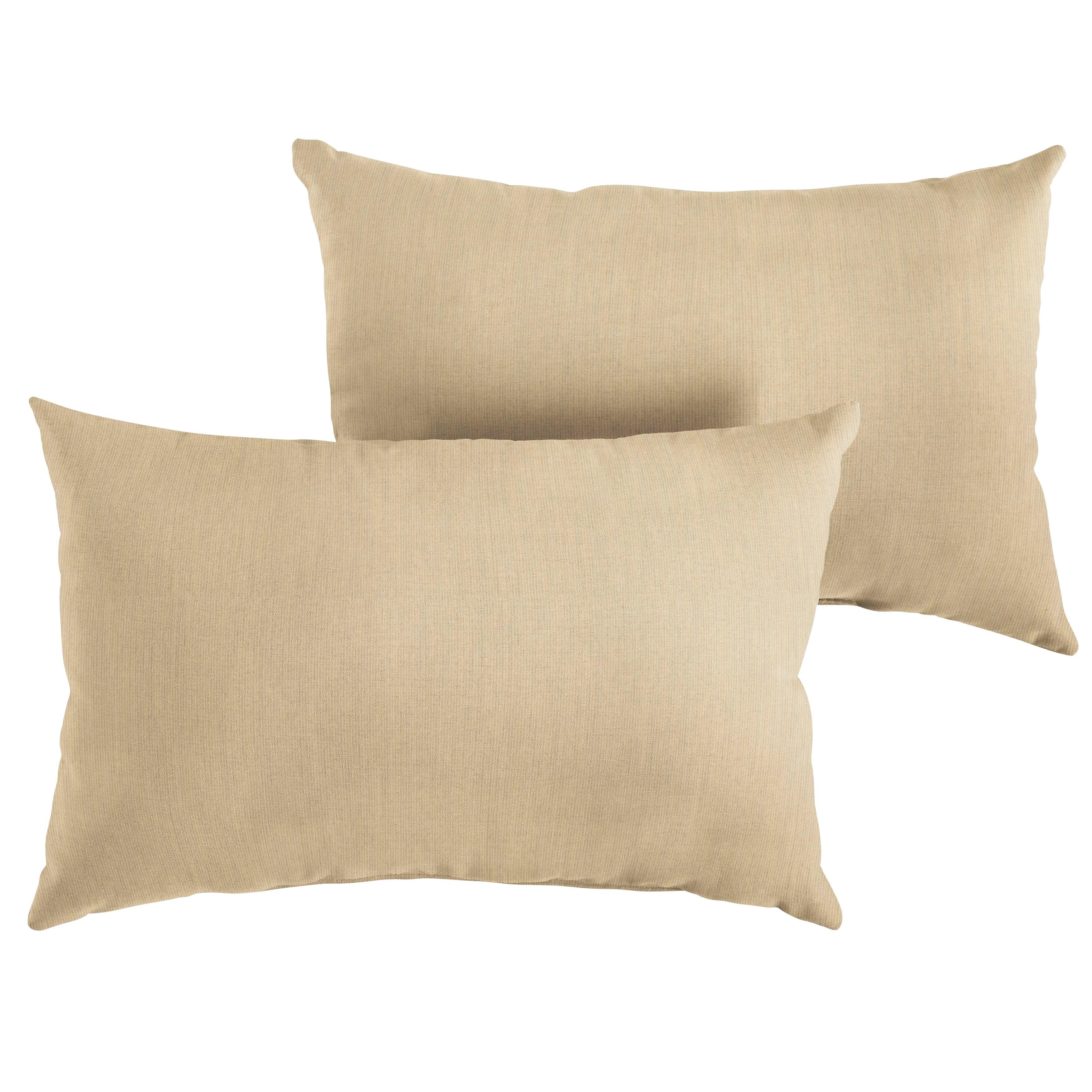 Sunbrella Lumbar Pillow (Set of 2) - Sorra Home