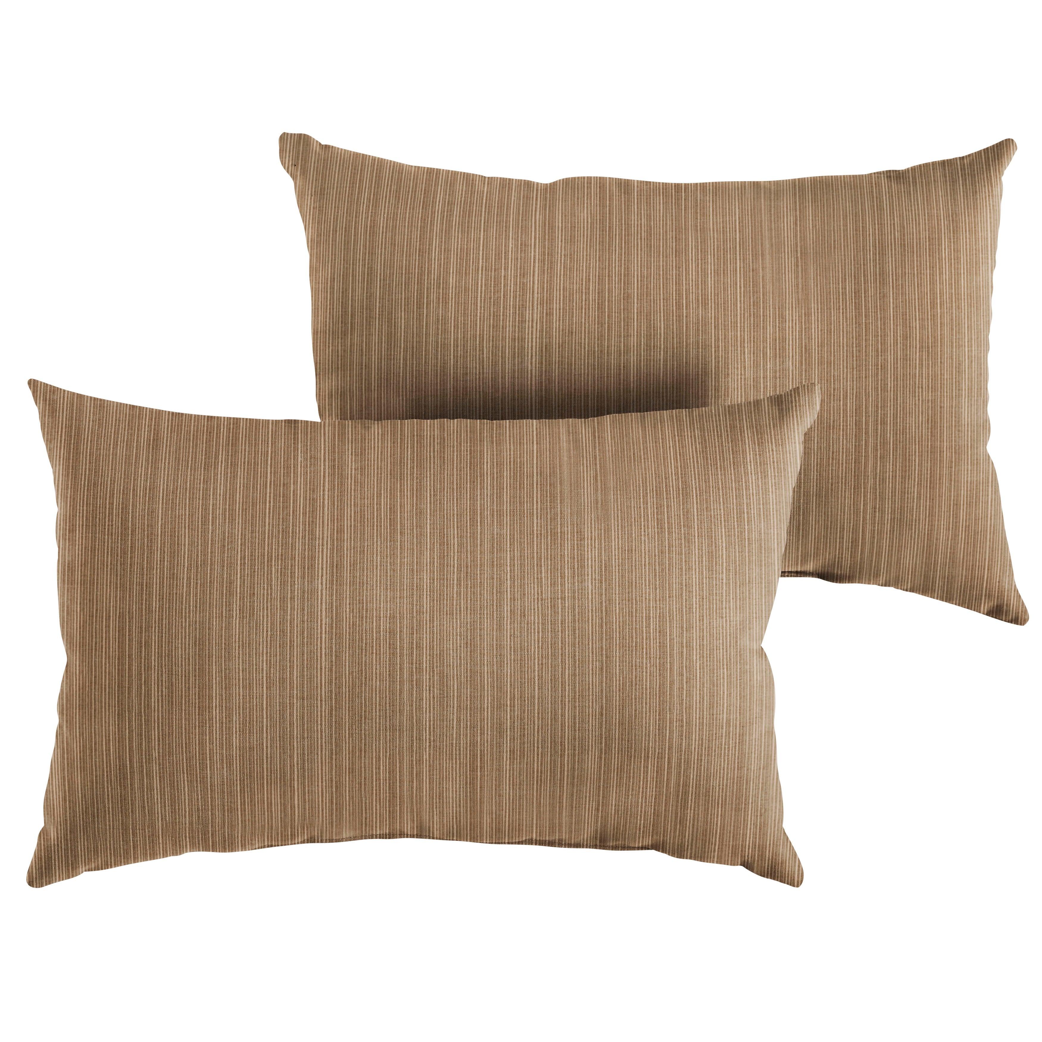 Sunbrella Lumbar Pillow (Set of 2) - Sorra Home