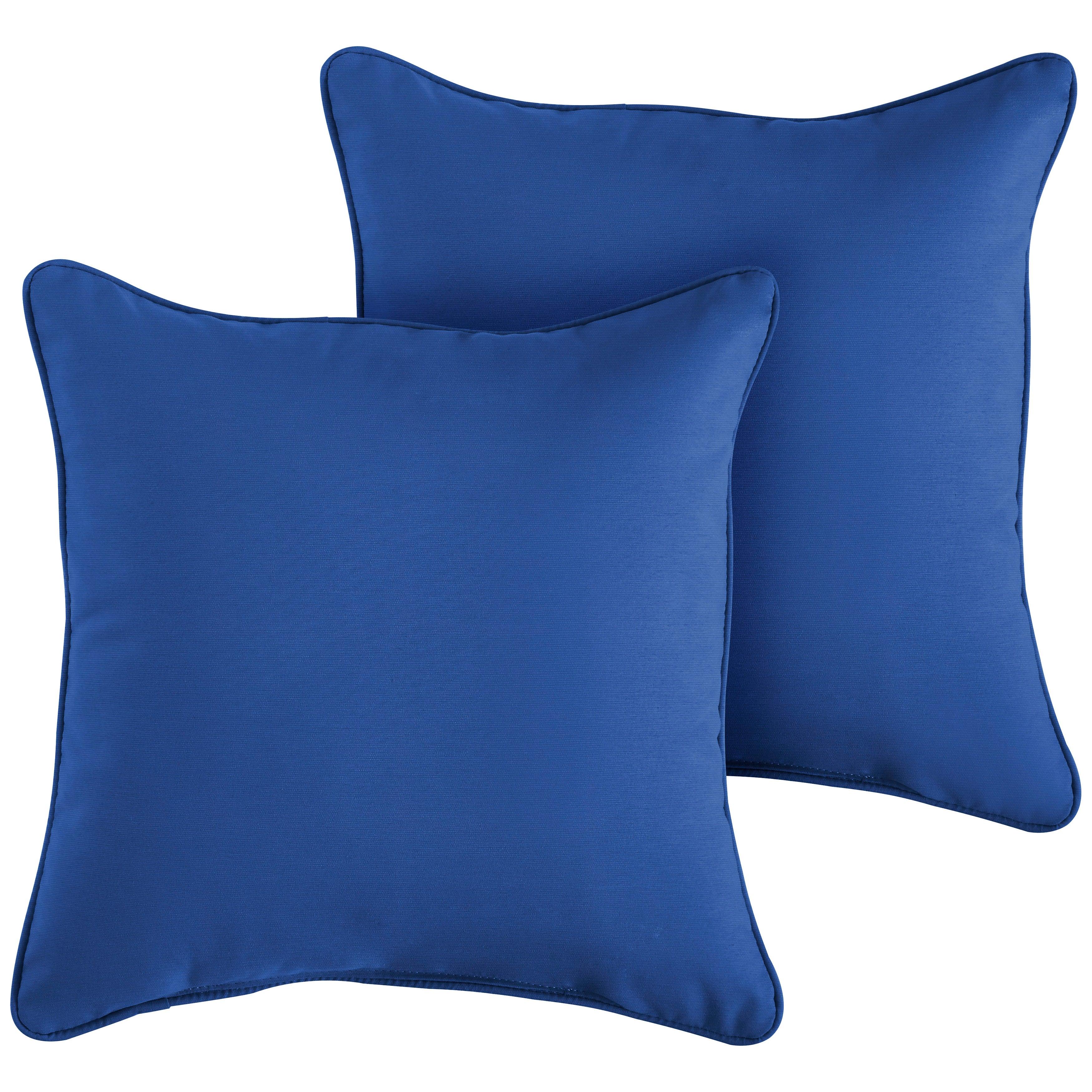 Sunbrella Square Corded Pillow (Set of 2) - Sorra Home