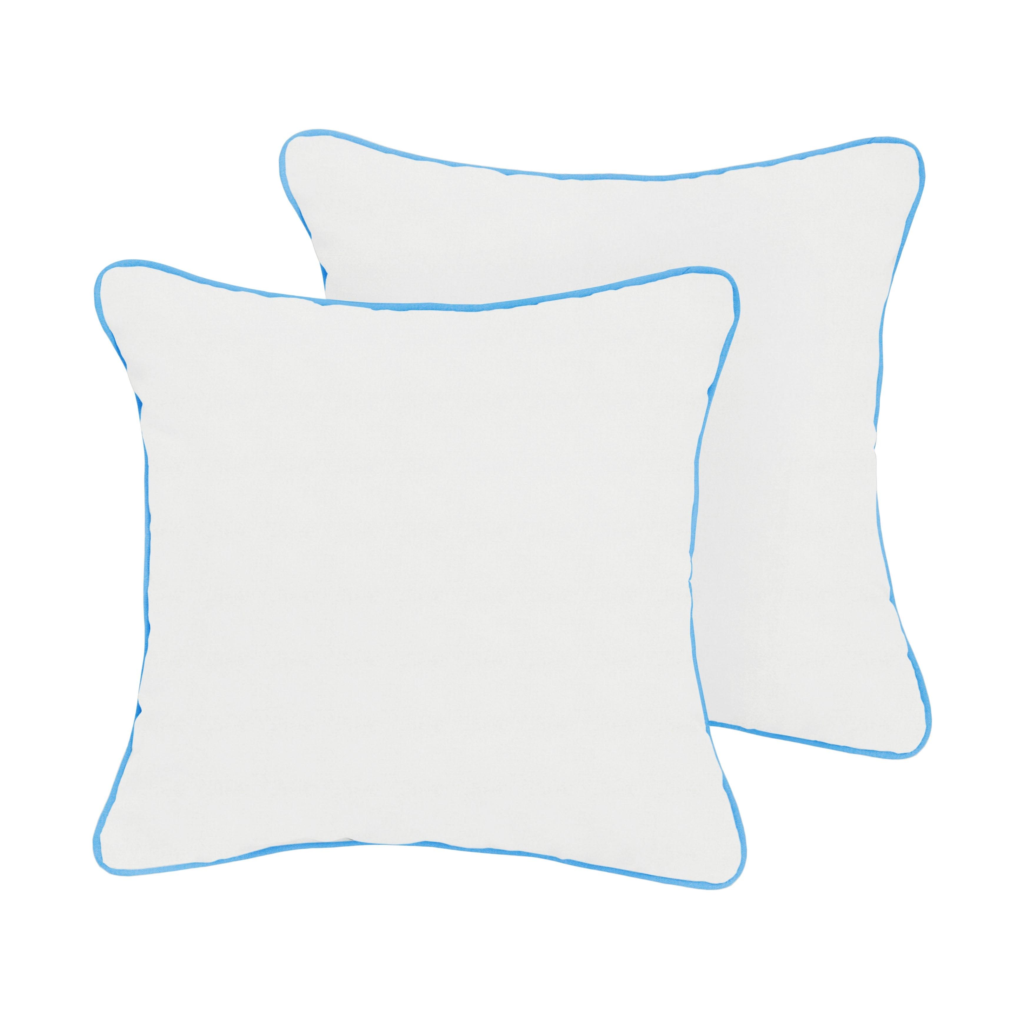 Sunbrella Square Corded Pillow (Set of 2) - Sorra Home