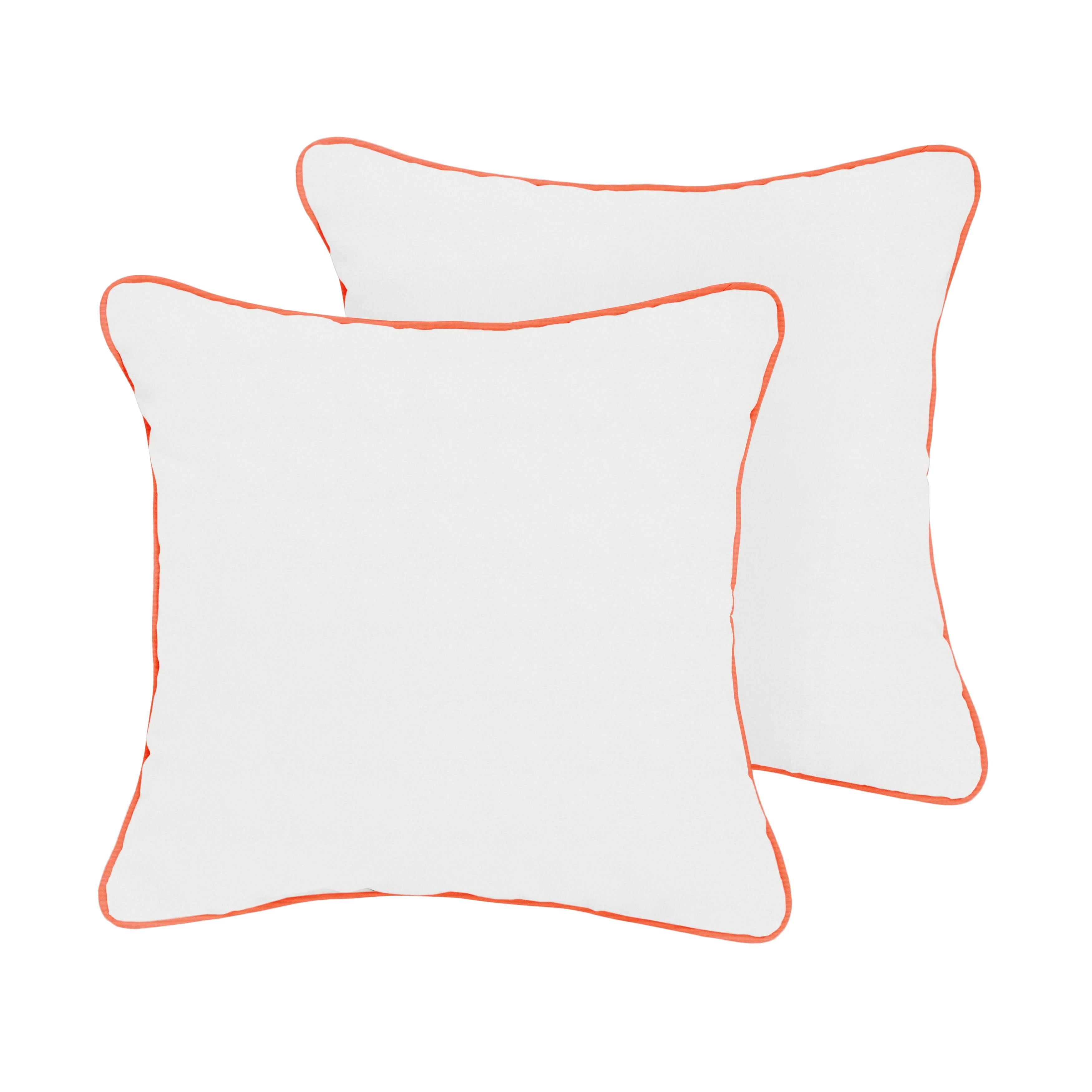 Sunbrella Square Corded Pillow (Set of 2) - Sorra Home