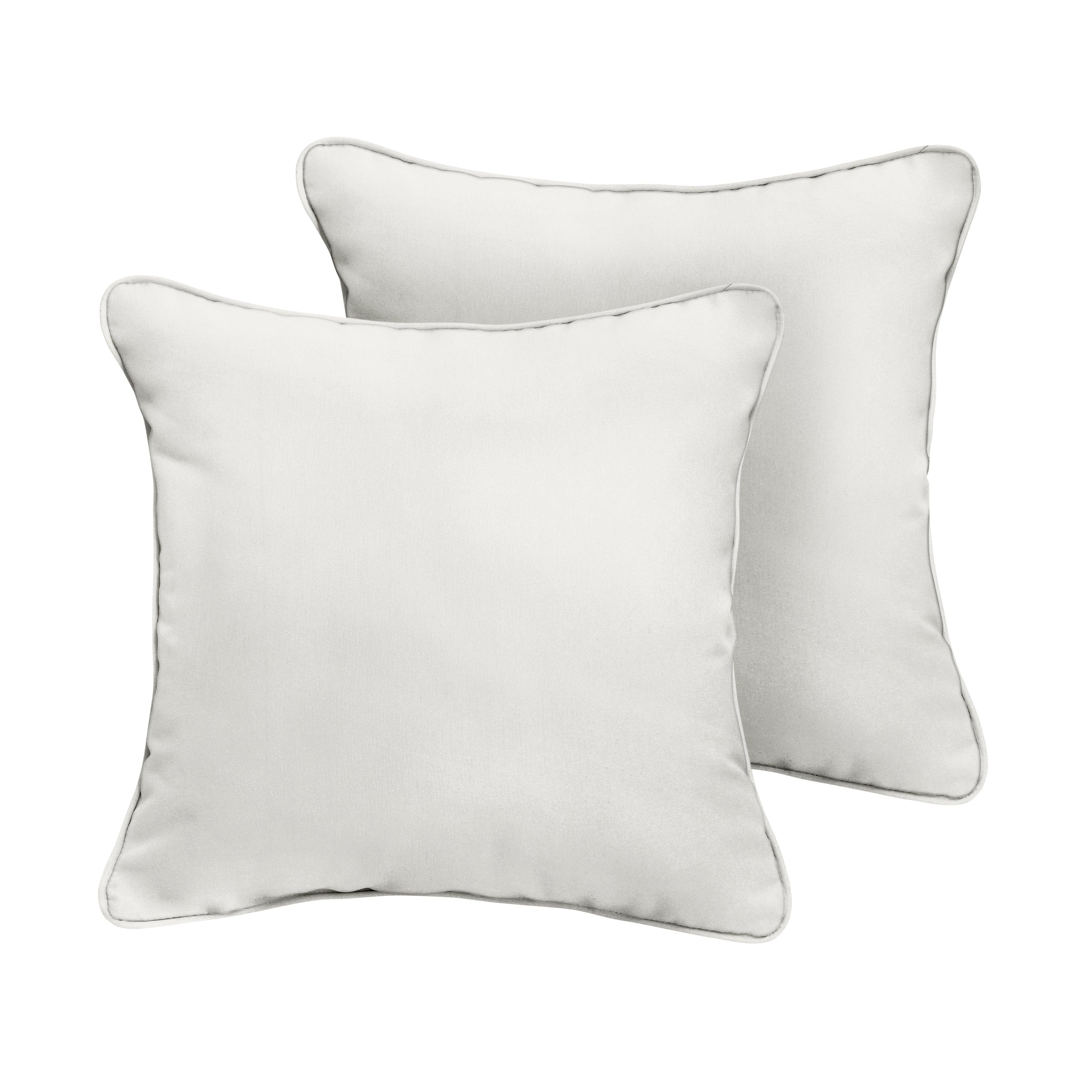 Sunbrella Square Corded Pillow (Set of 2) - Sorra Home