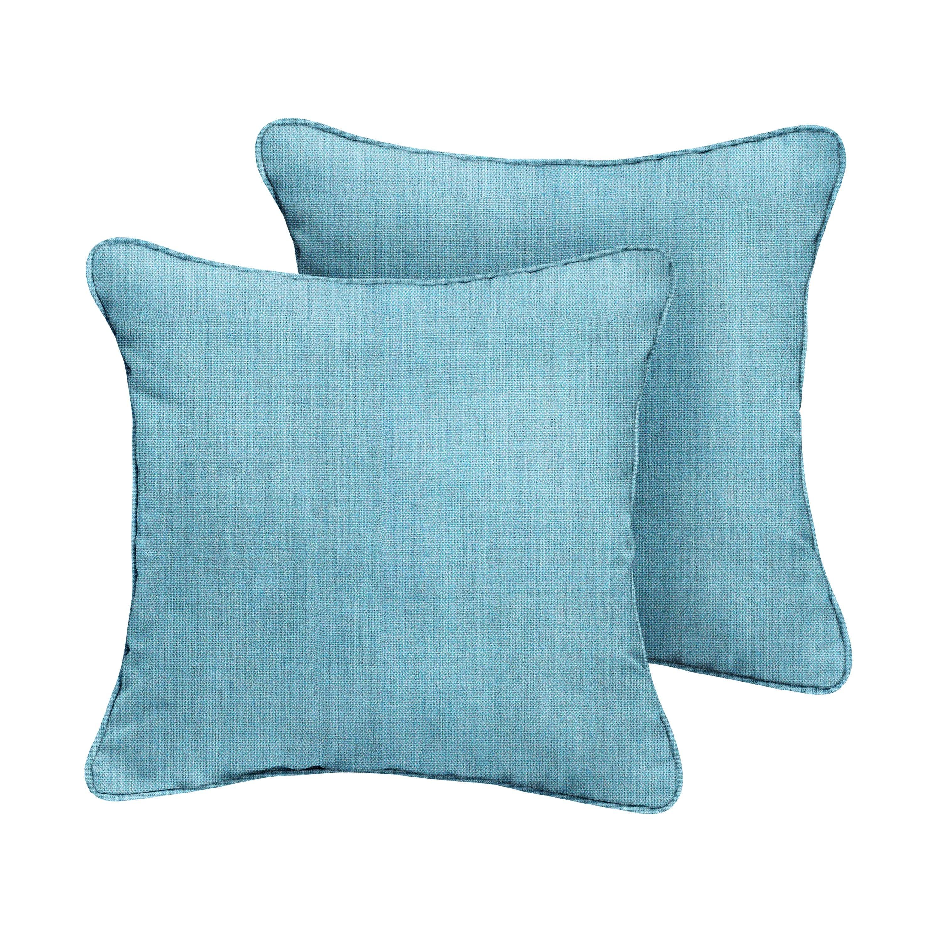 Sunbrella Square Corded Pillow (Set of 2) - Sorra Home