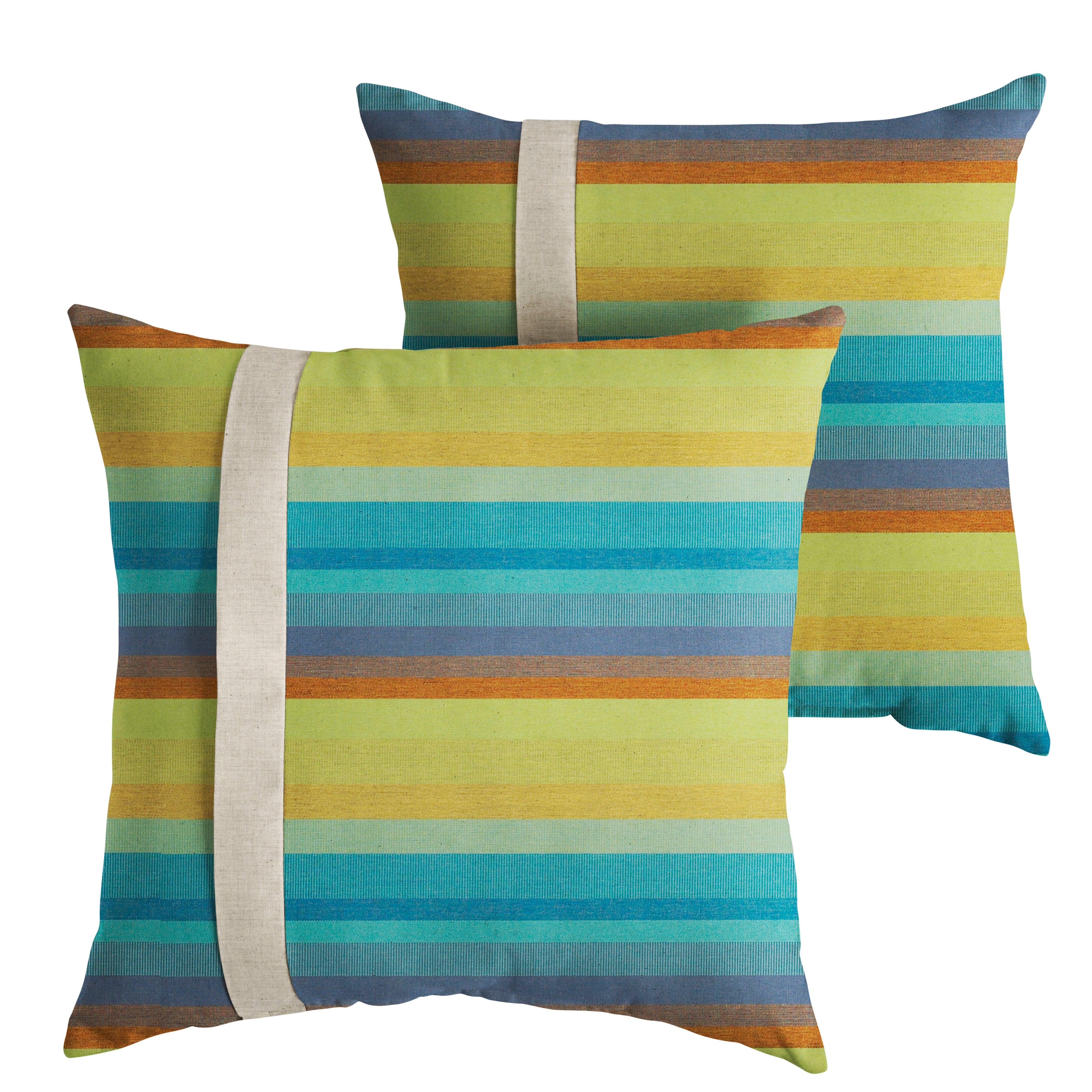 Sunbrella Pillow with Large Flange (Set of 2) - Sorra Home