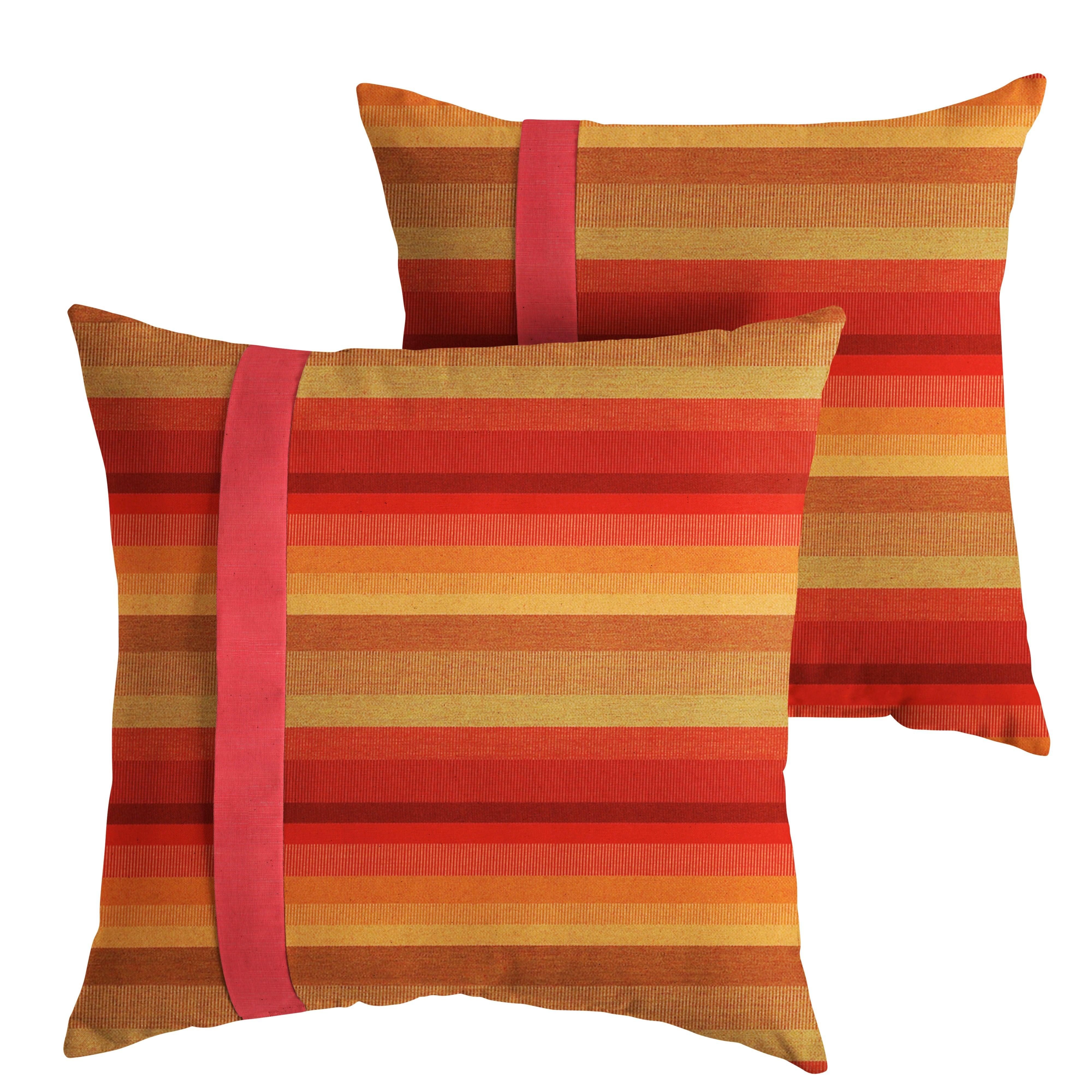 Sunbrella Pillow with Large Flange (Set of 2) - Sorra Home