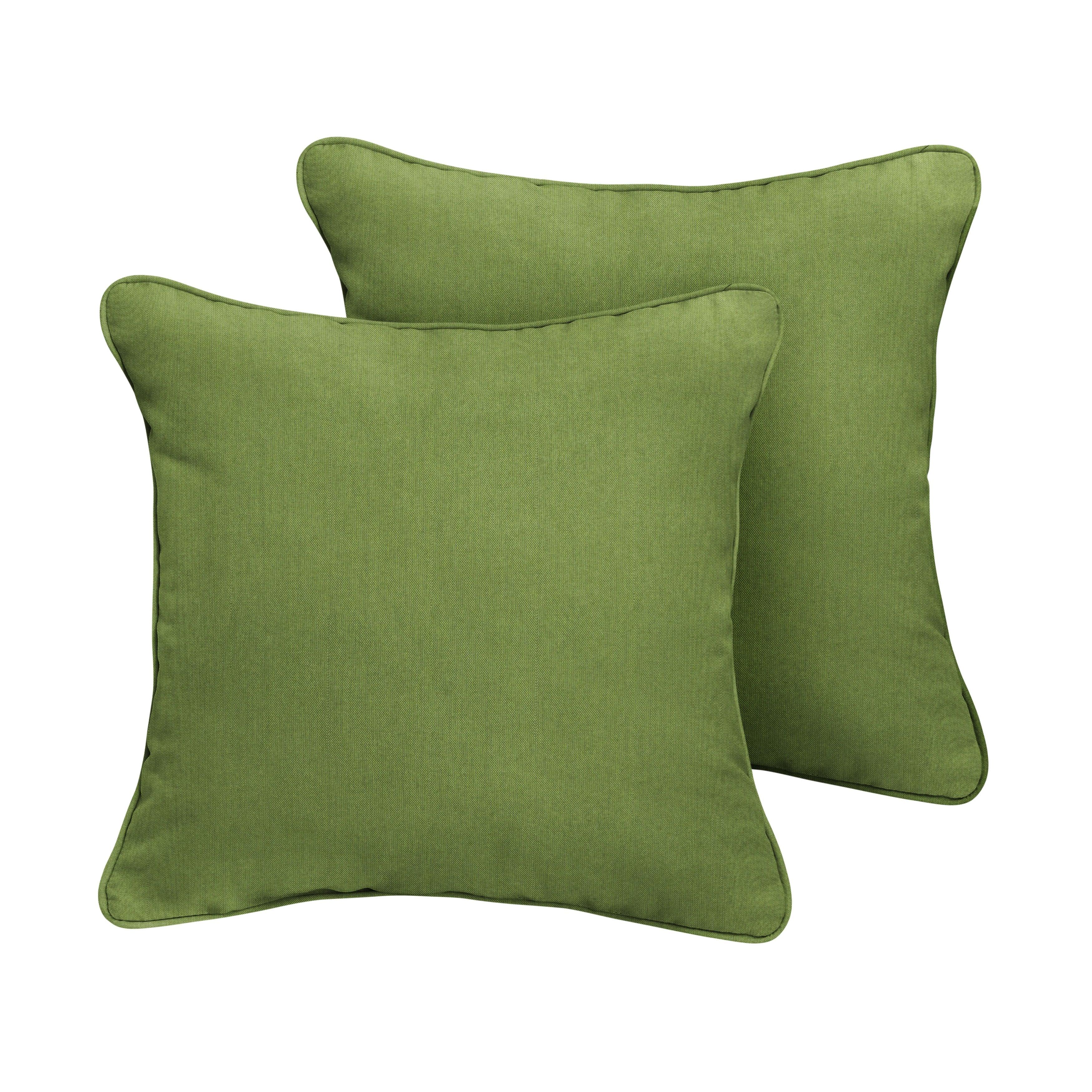 Sunbrella Square Corded Pillow (Set of 2) - Sorra Home