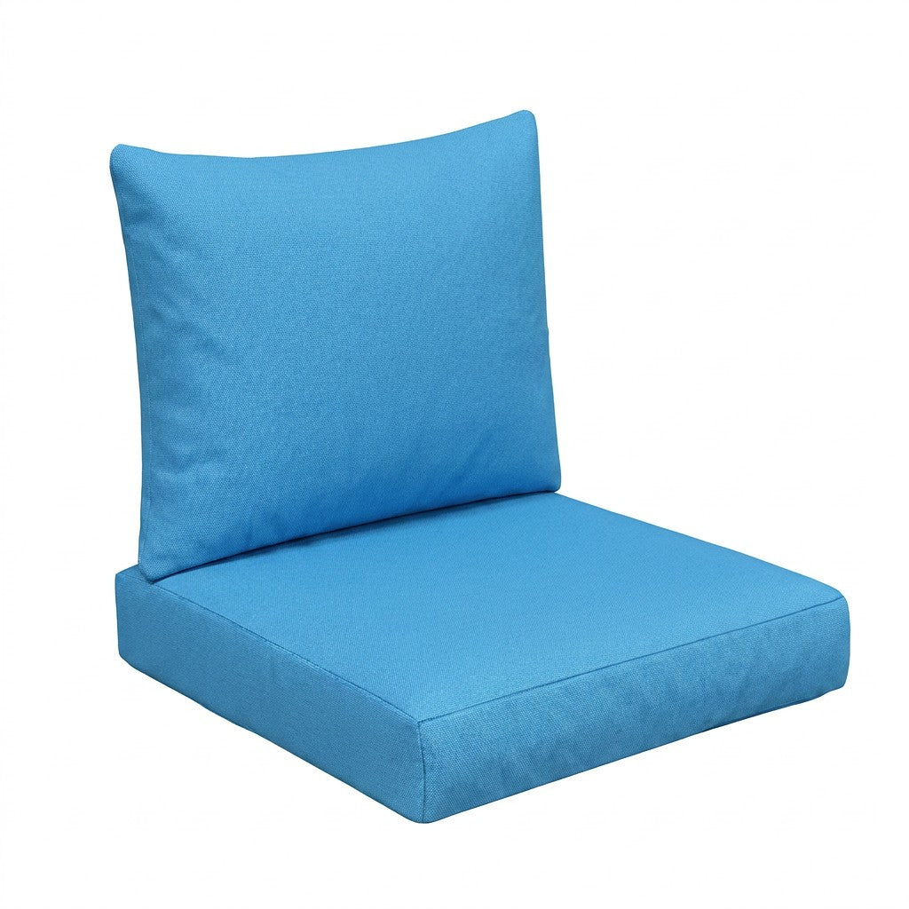 Sunbrella Deep Seating Knife Edge Pillow and Cushion Set