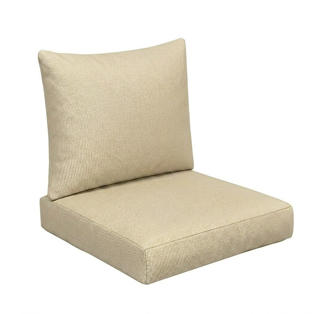 Sunbrella Deep Seating Knife Edge Pillow and Cushion Set