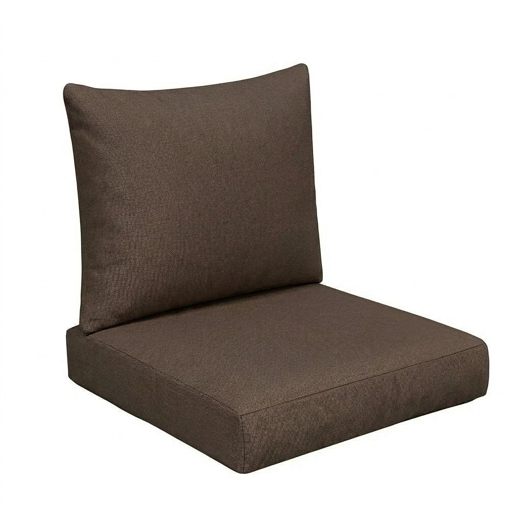 Sunbrella Deep Seating Knife Edge Pillow and Cushion Set