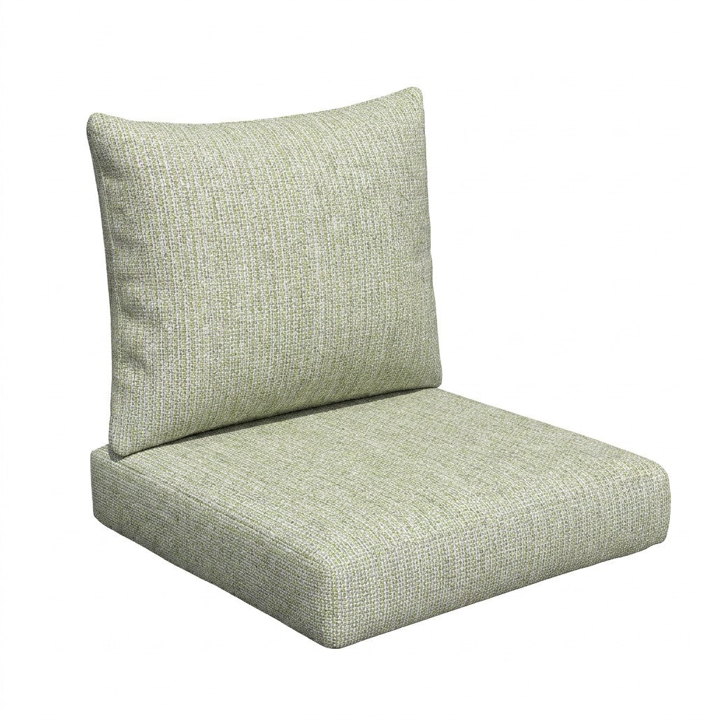 Sunbrella Deep Seating Knife Edge Pillow and Cushion Set - Revive