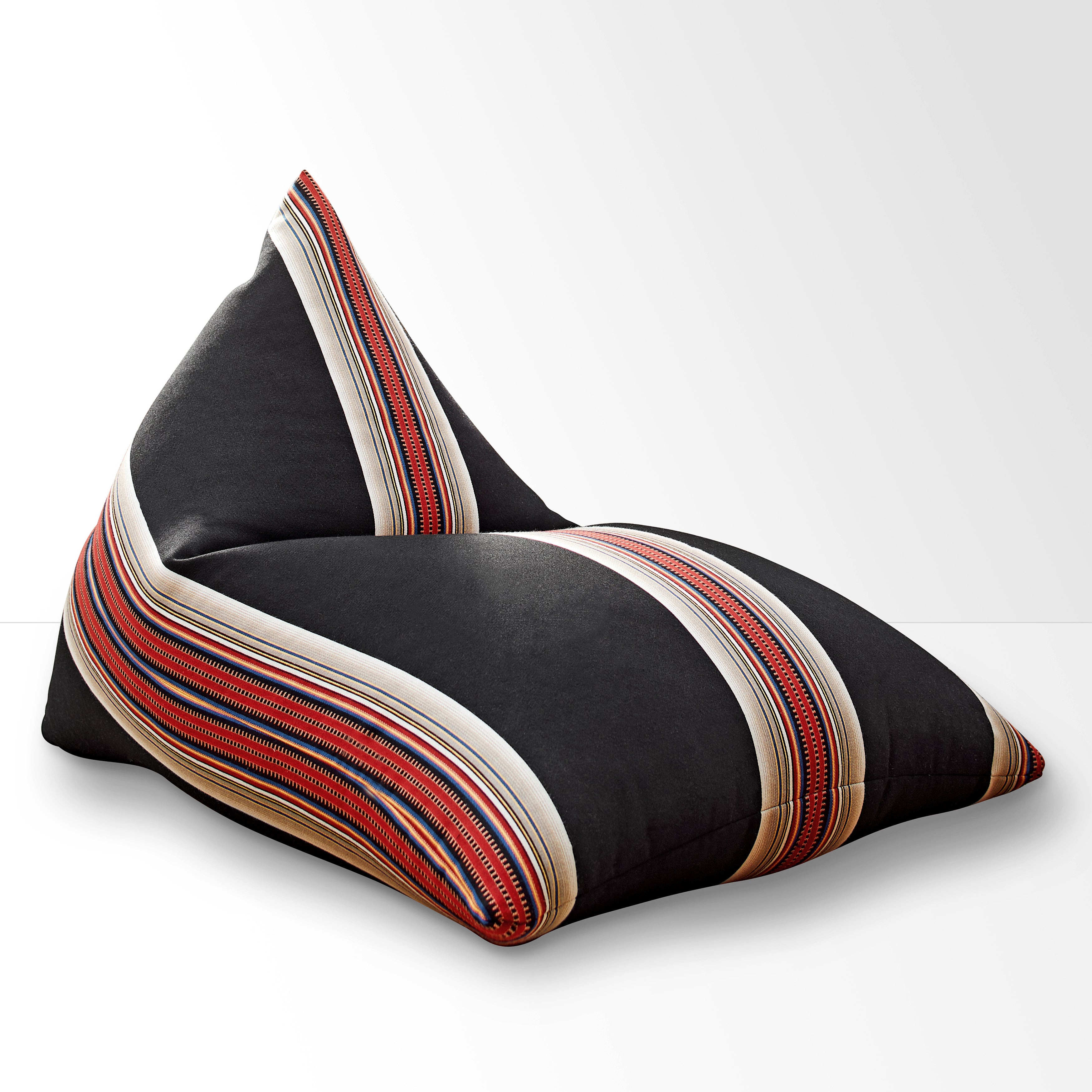 Sunbrella Pendleton Rectangle Outdoor Bean Lounger - Acadia Park Blackwoods