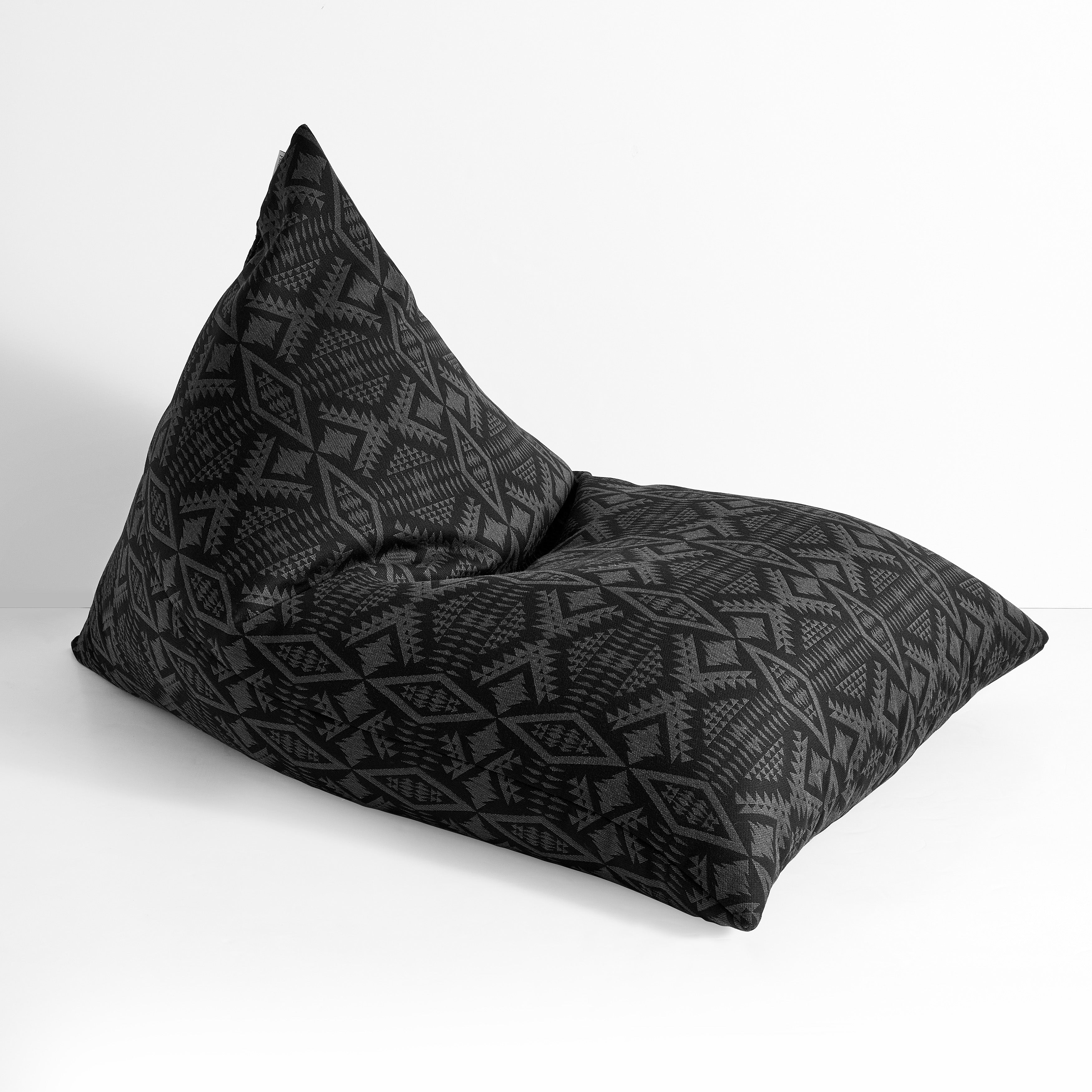 Sunbrella Pendleton Rectangle Outdoor Bean Lounger - Diamond River Char