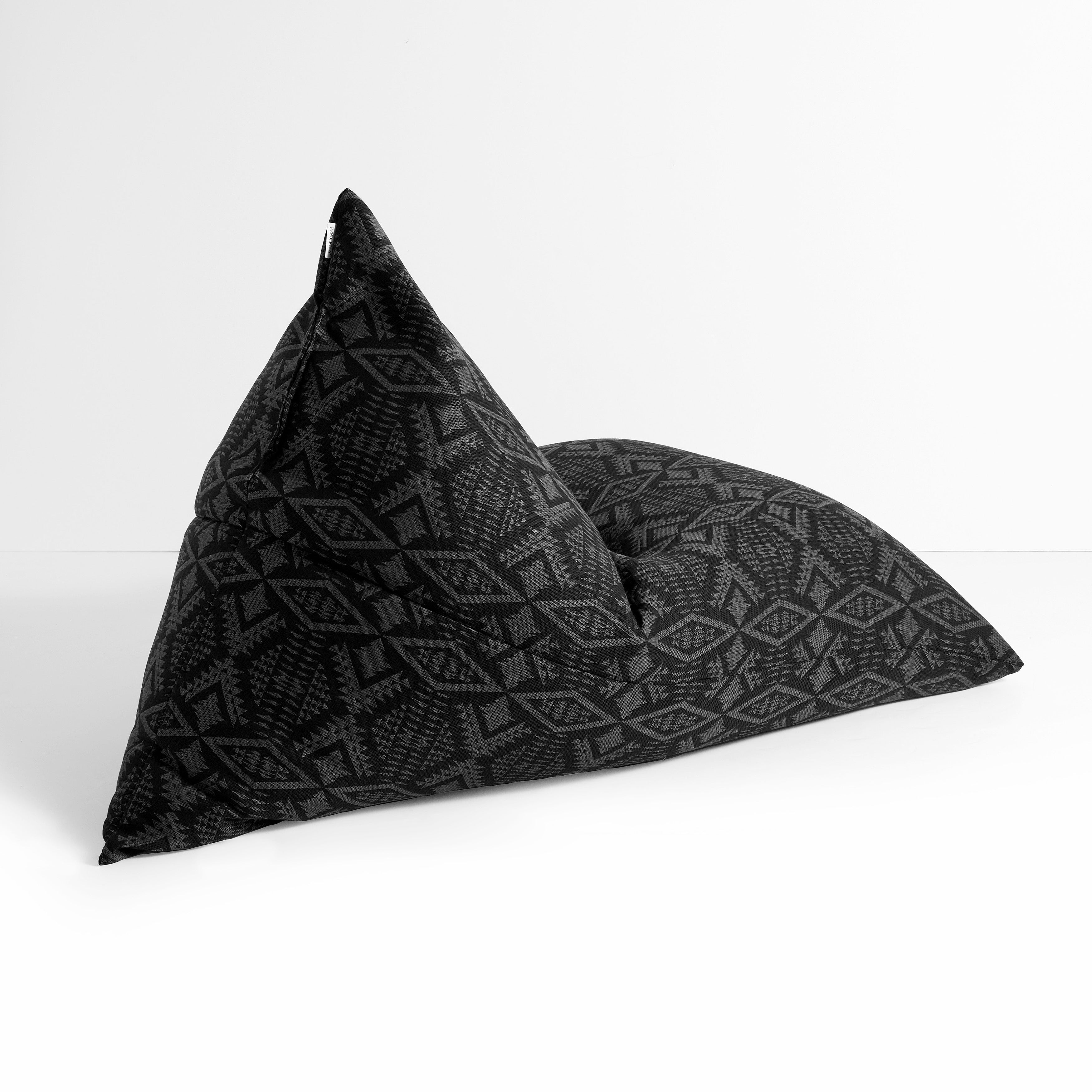 Sunbrella Pendleton Rectangle Outdoor Bean Lounger - Diamond River Char