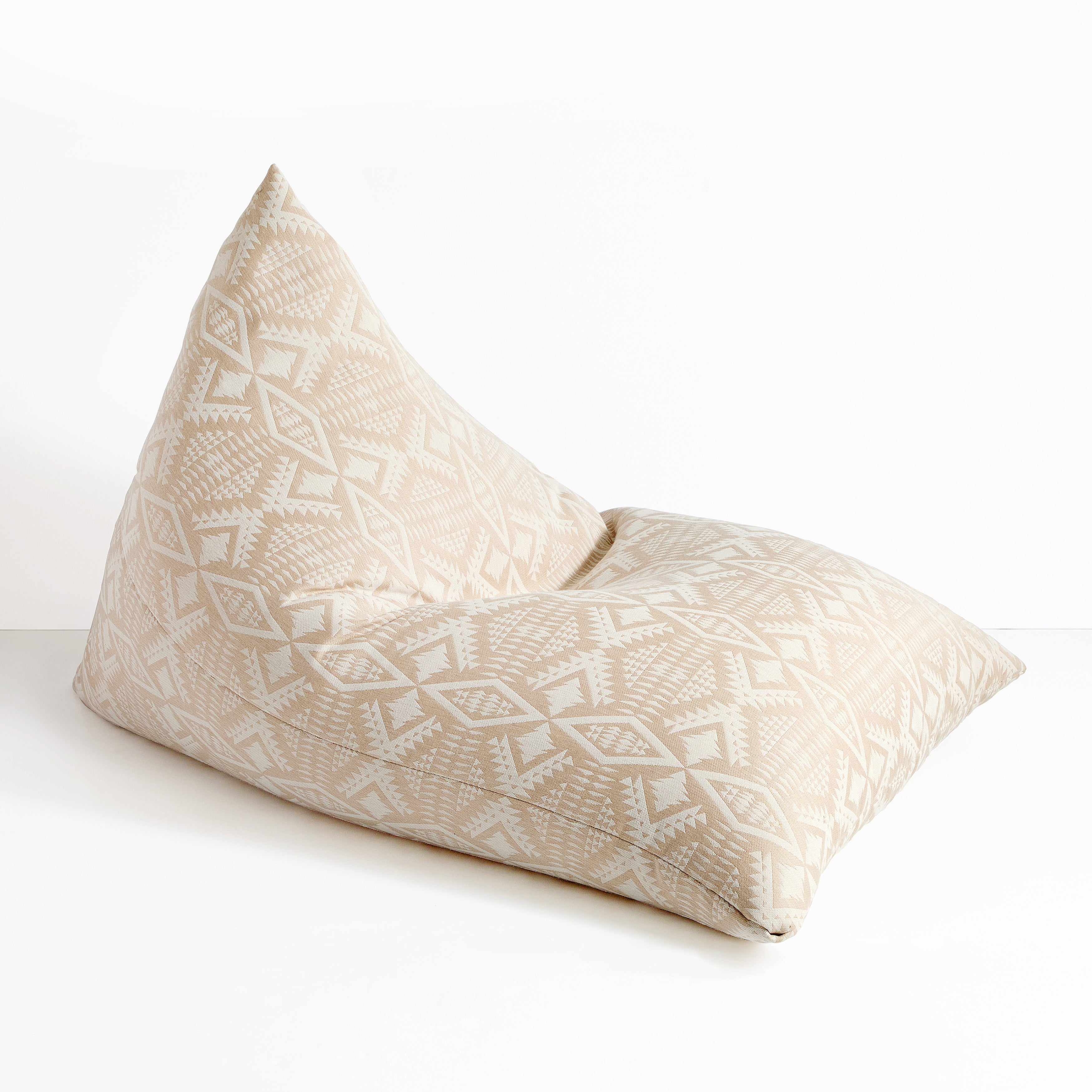 Sunbrella Pendleton Rectangle Outdoor Bean Lounger - Diamond River Sand
