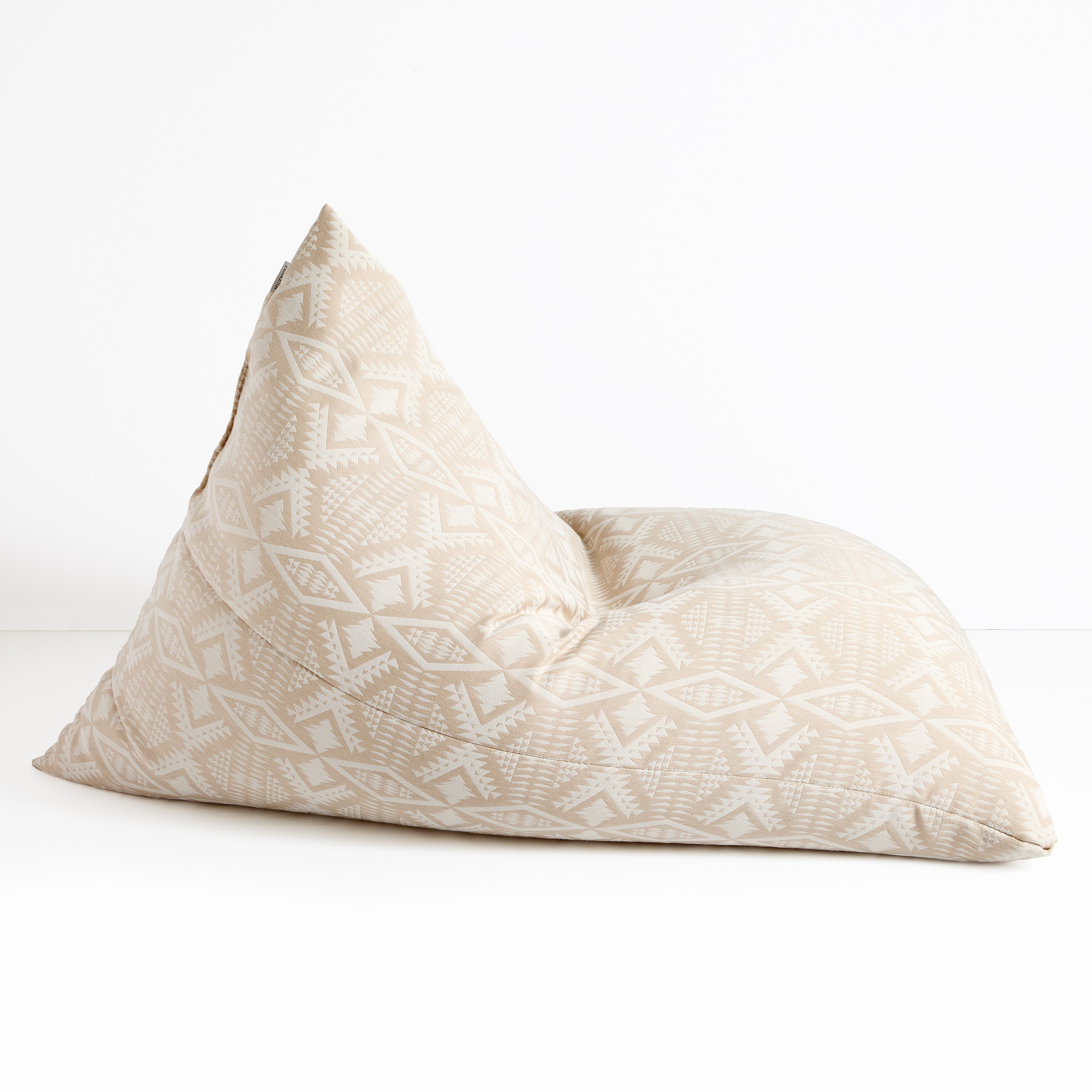 Sunbrella Pendleton Rectangle Outdoor Bean Lounger - Diamond River Sand
