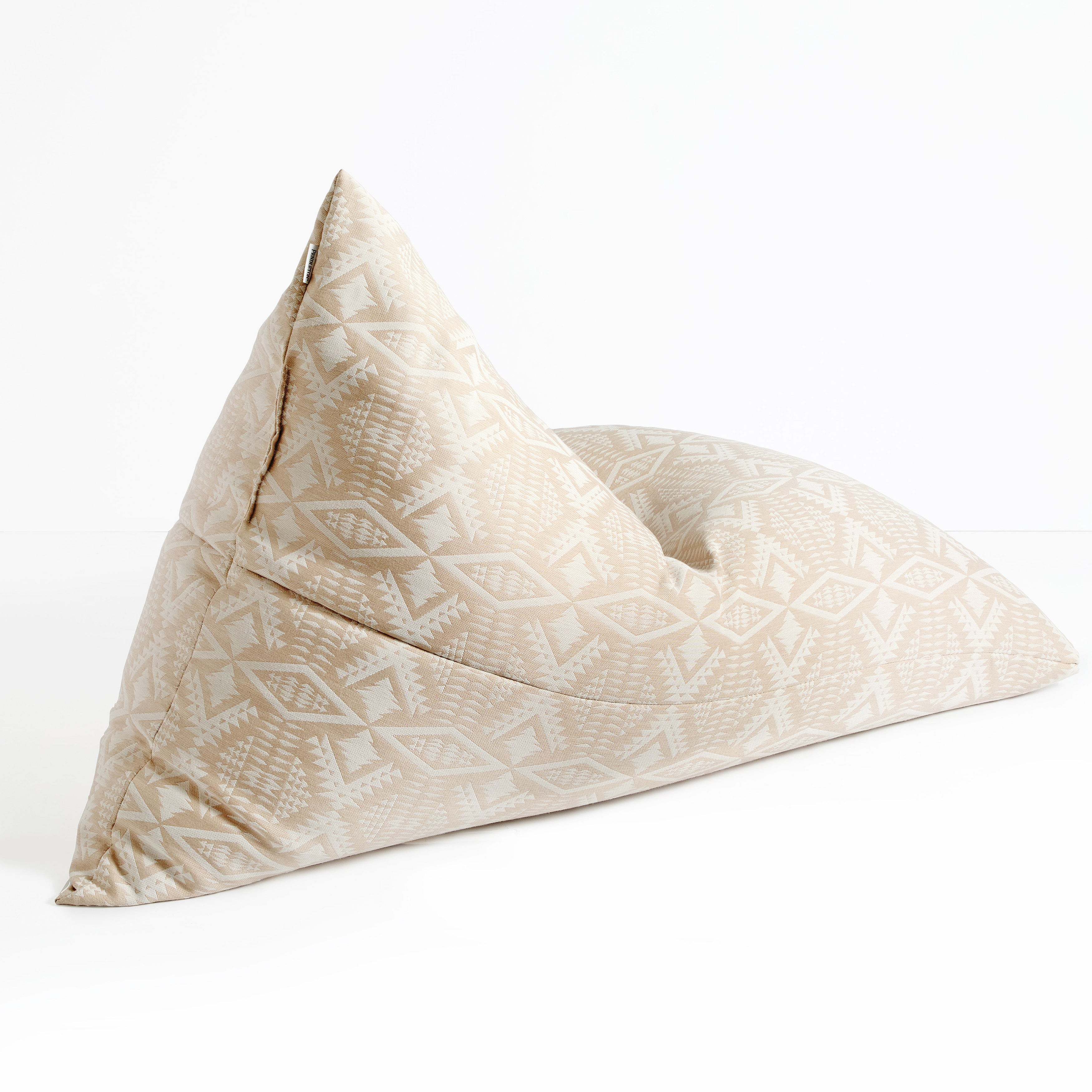 Sunbrella Pendleton Rectangle Outdoor Bean Lounger - Diamond River Sand