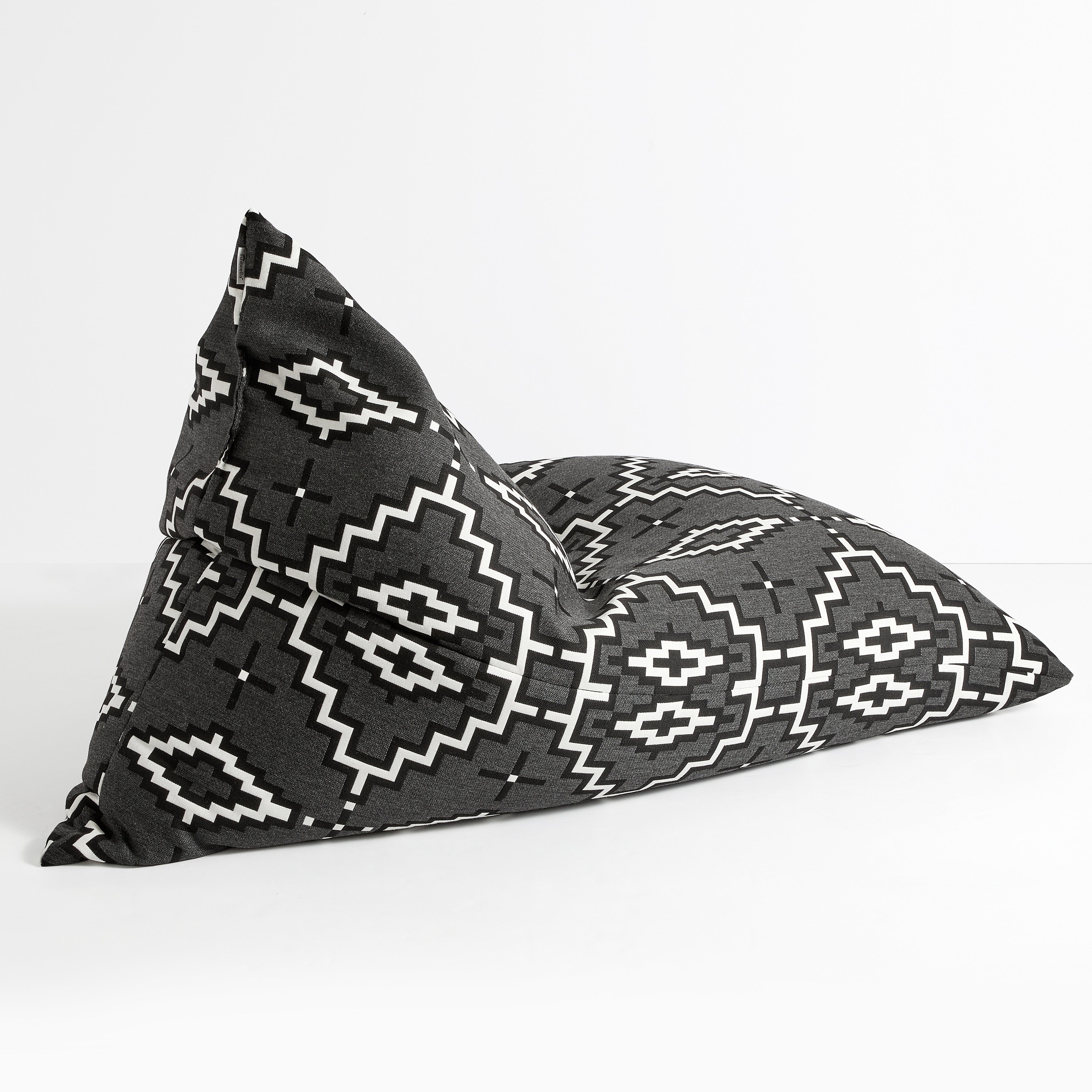 Sunbrella Pendleton Rectangle Outdoor Bean Lounger - Kiva Steps Classic