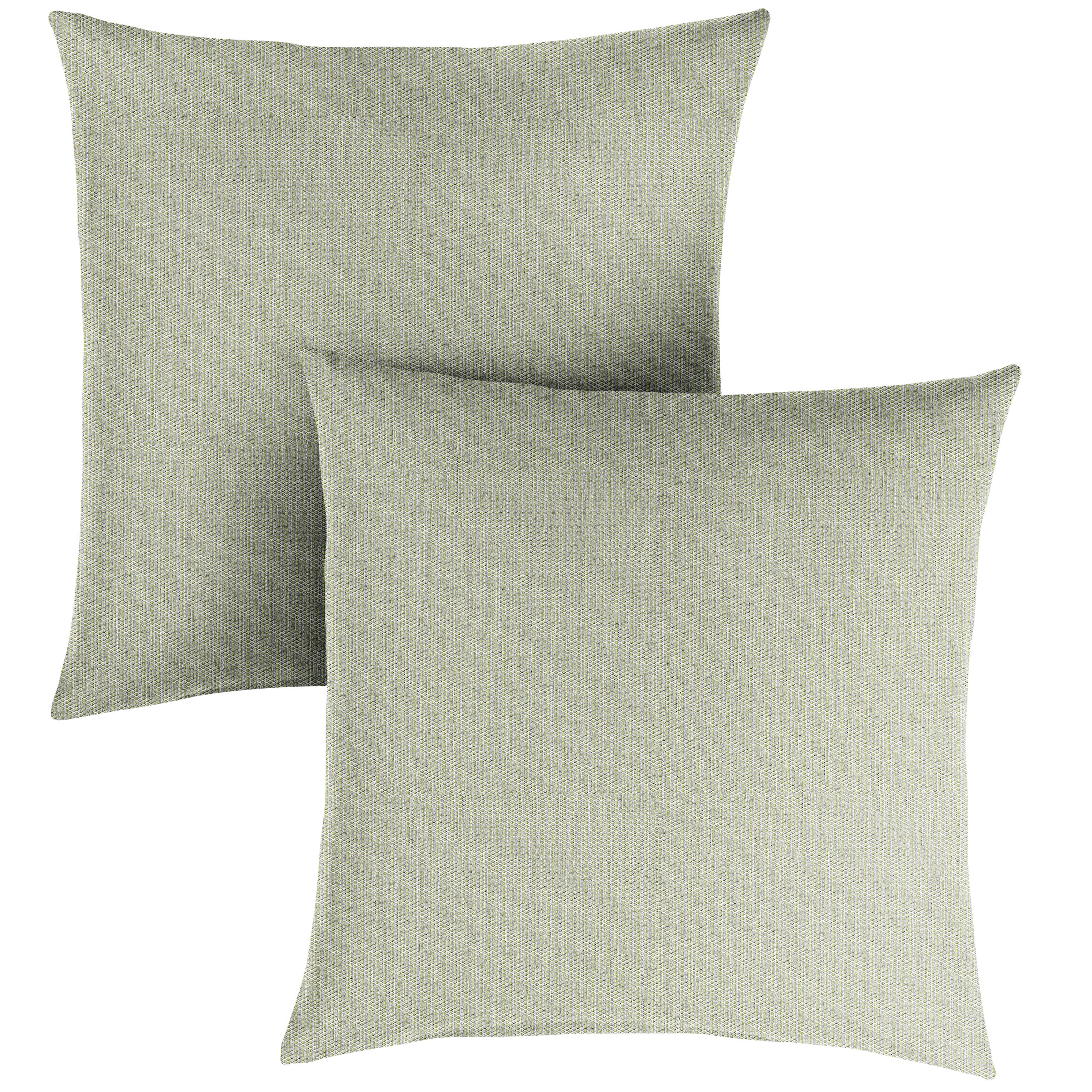 Sunbrella Square Outdoor Pillow - Revive Stem - 24 x 24 in